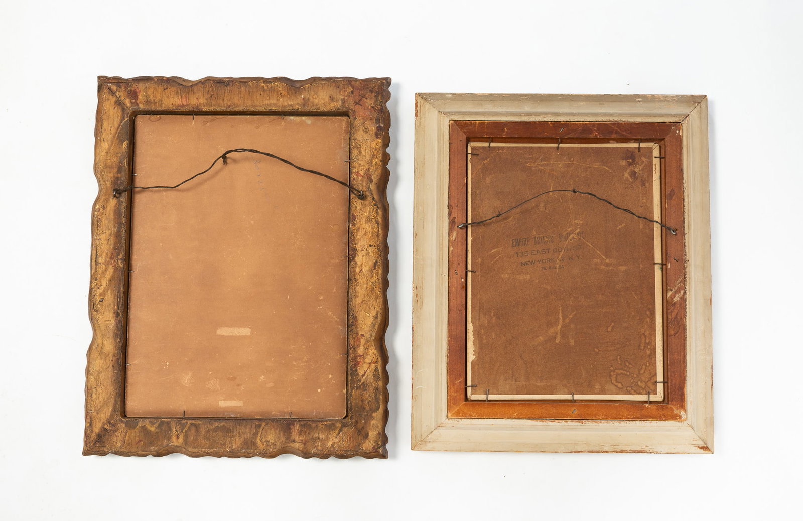 TWO FRAMED ARTWORKS. - 6