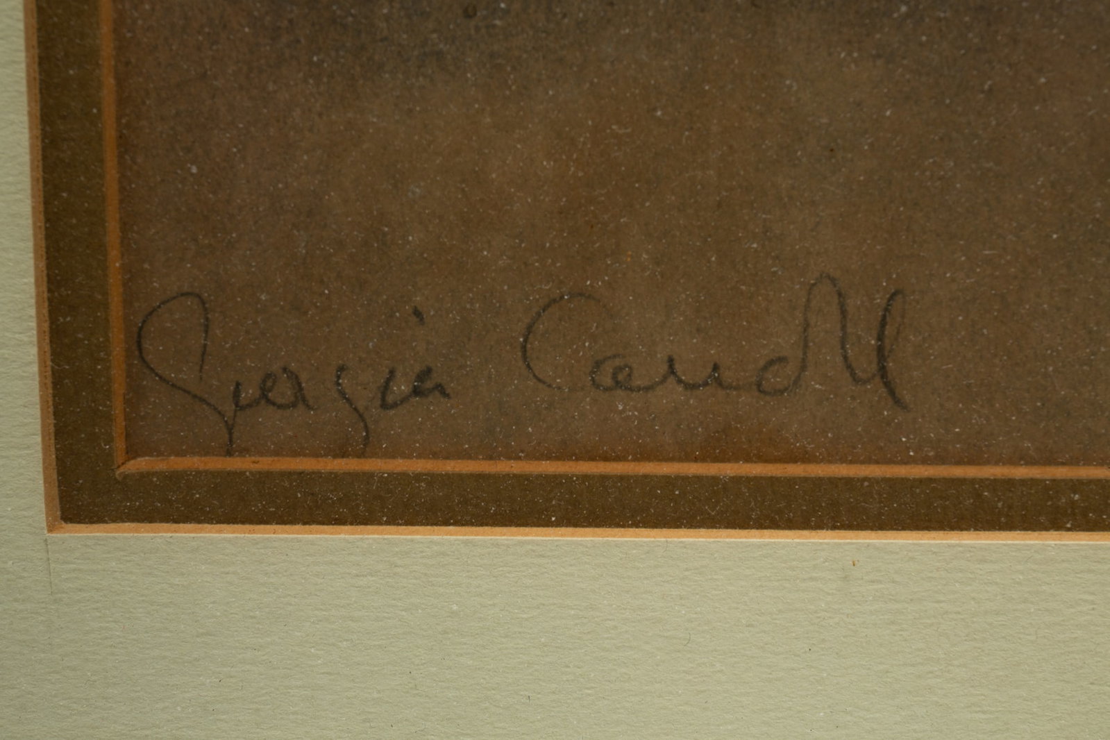 TWO SIGNED WORKS ON PAPER. - 4