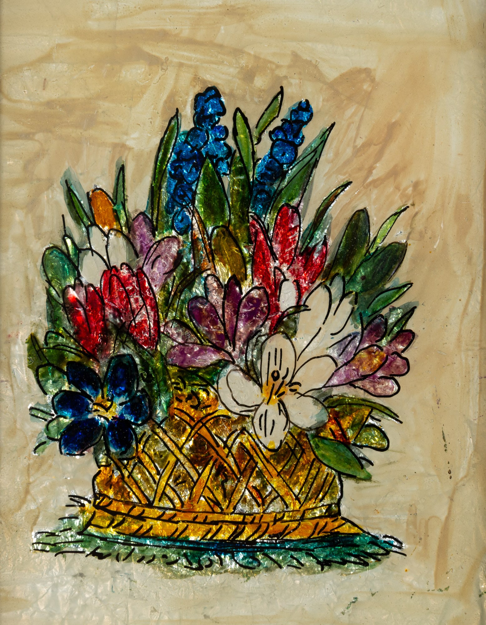 FIVE DIMINUTIVE FRAMED ITEMS. - 2