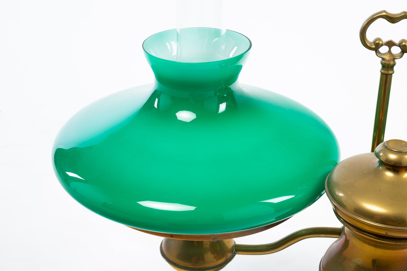 DOUBLE BRASS STUDENT LAMP. - 3