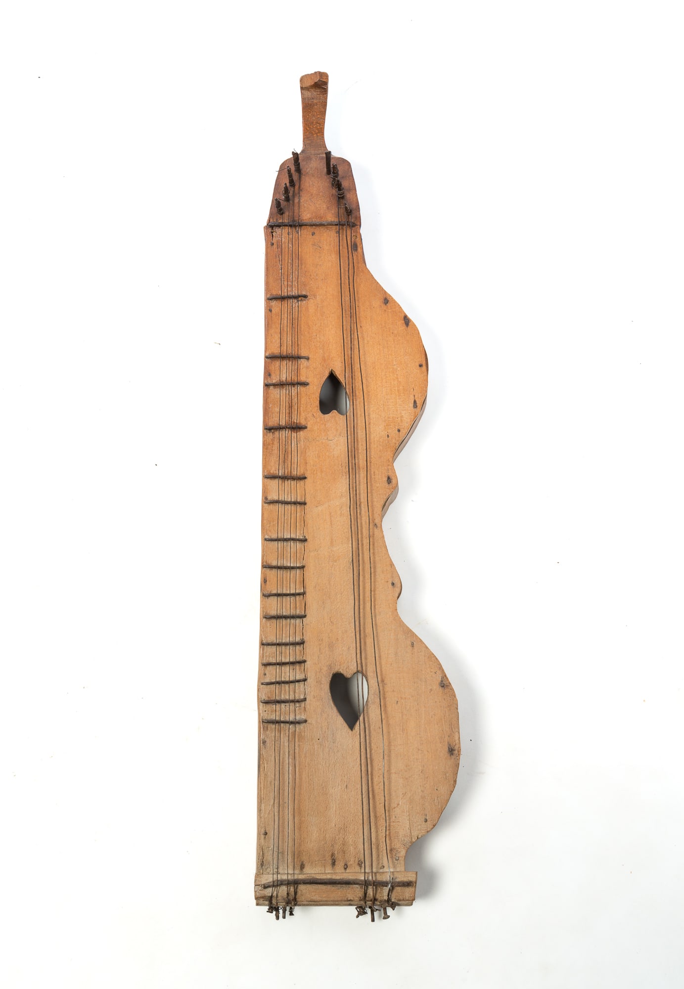 DULCIMER WITH HEART CUTOUTS. - 2