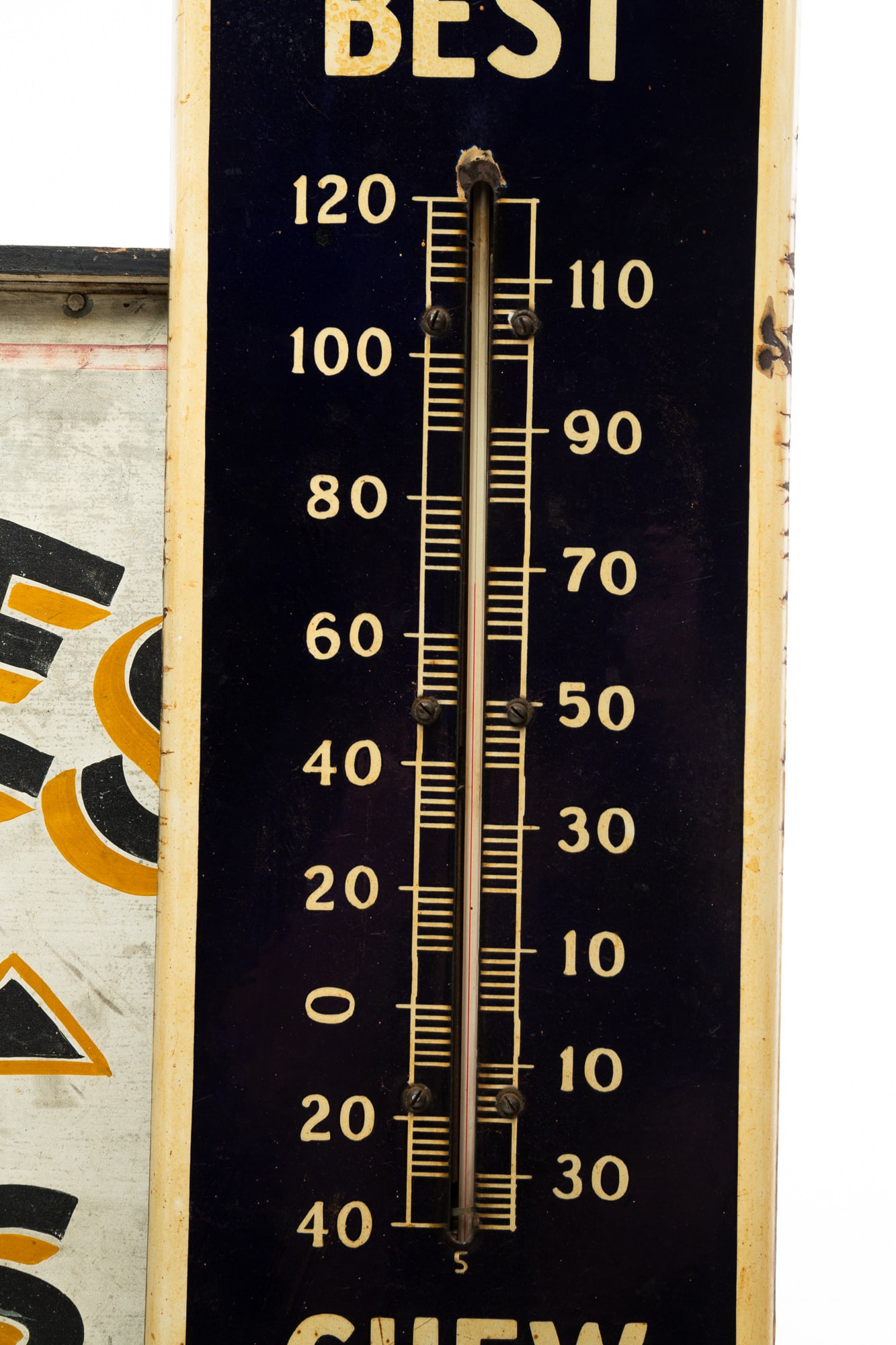 THREE HANGING TRADE SIGNS. - 4