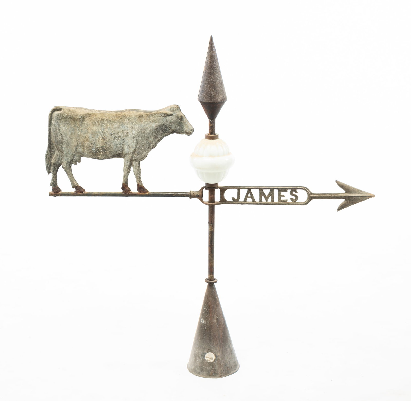 "JAMES" LIGHTNING ROD SWELL-BODIED COW DIRECTONAL. (1 of 4)