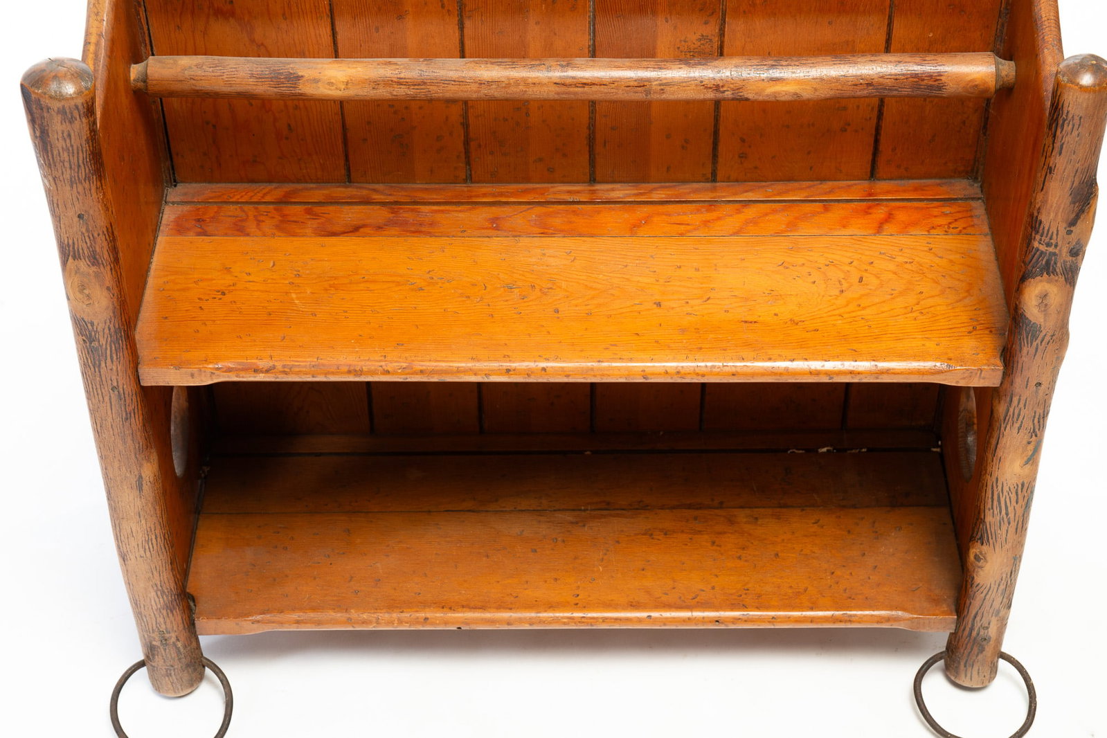 OLD HICKORY HANGING SHELF. - 3