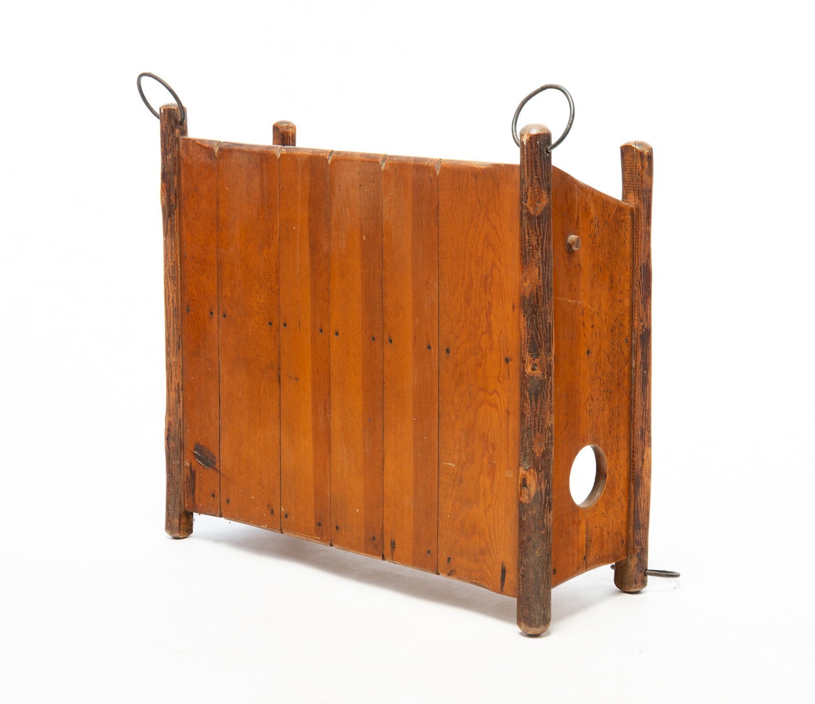 OLD HICKORY HANGING SHELF. - 4