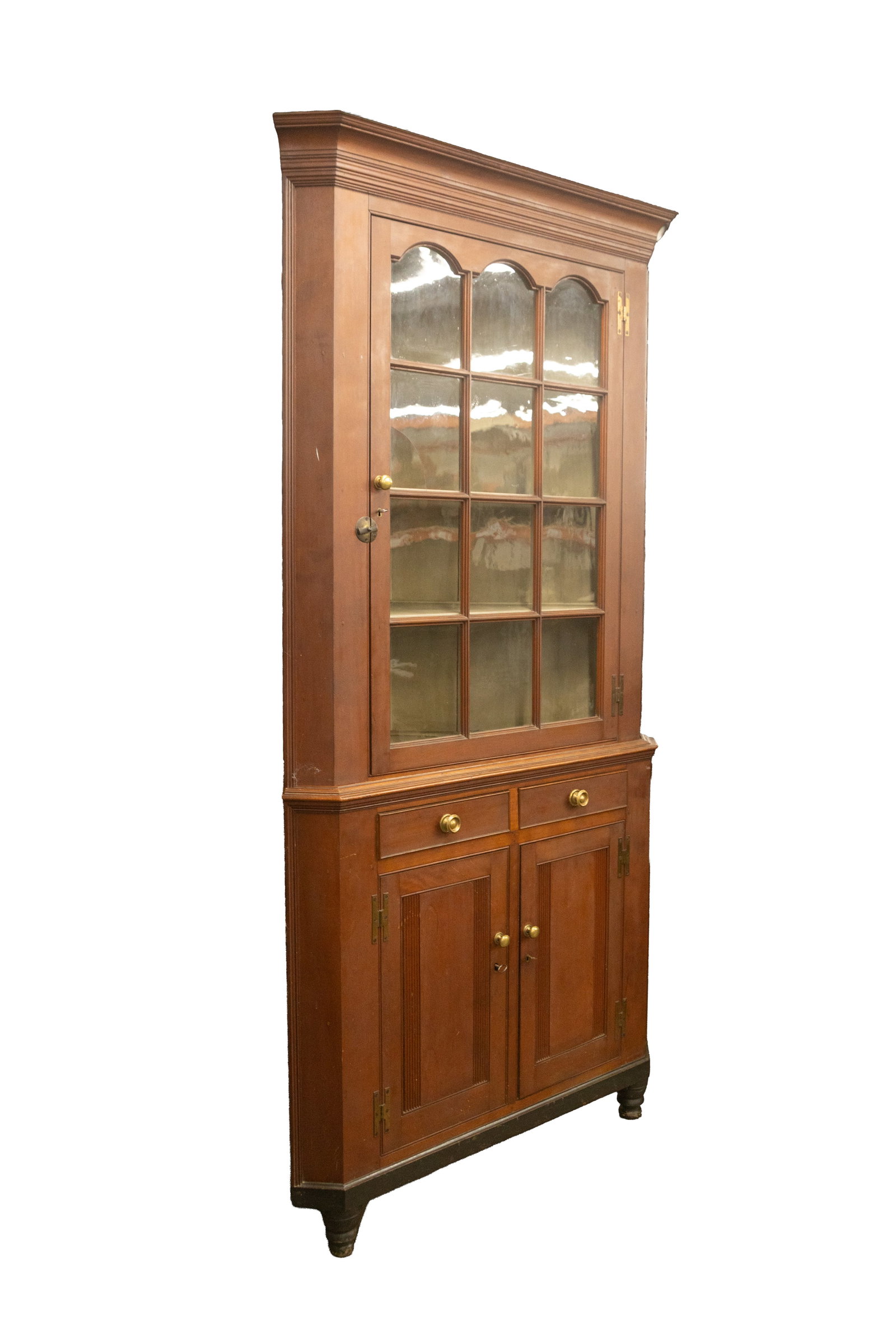 LEHIGH VALLEY CHERRY CORNER CUPBOARD. - 4