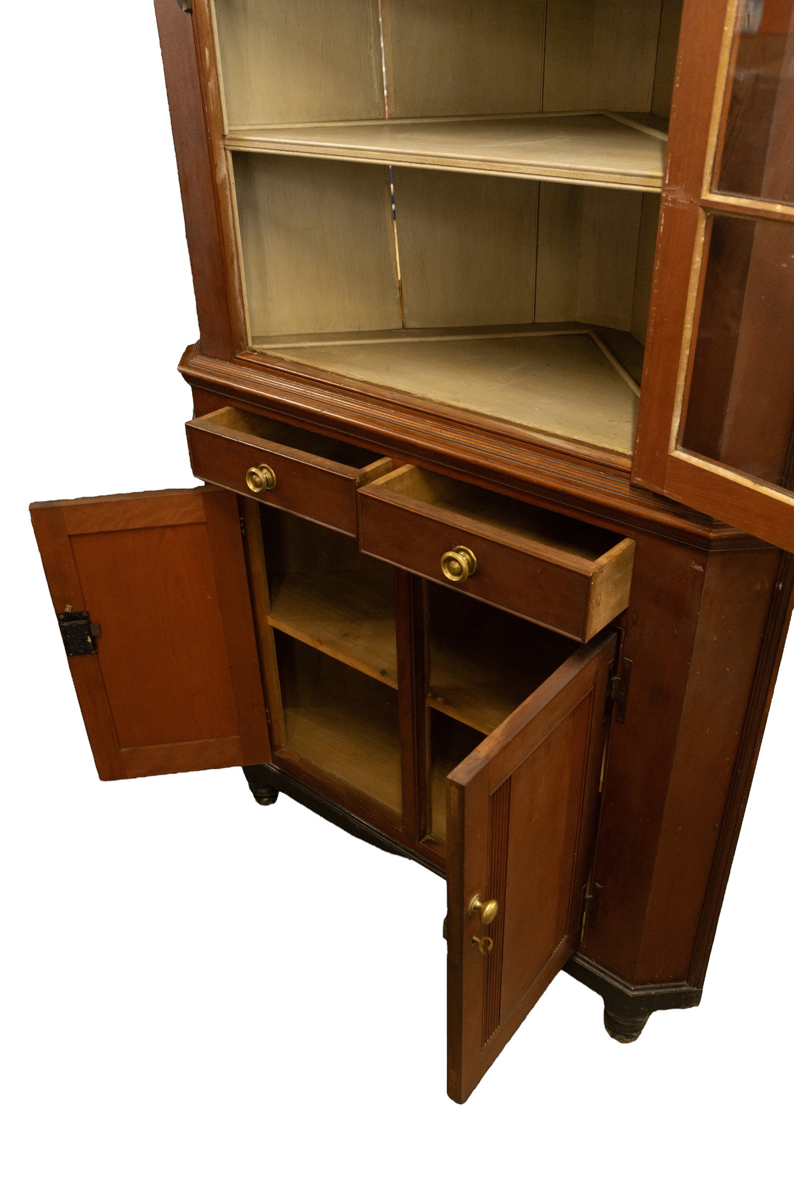 LEHIGH VALLEY CHERRY CORNER CUPBOARD. - 7