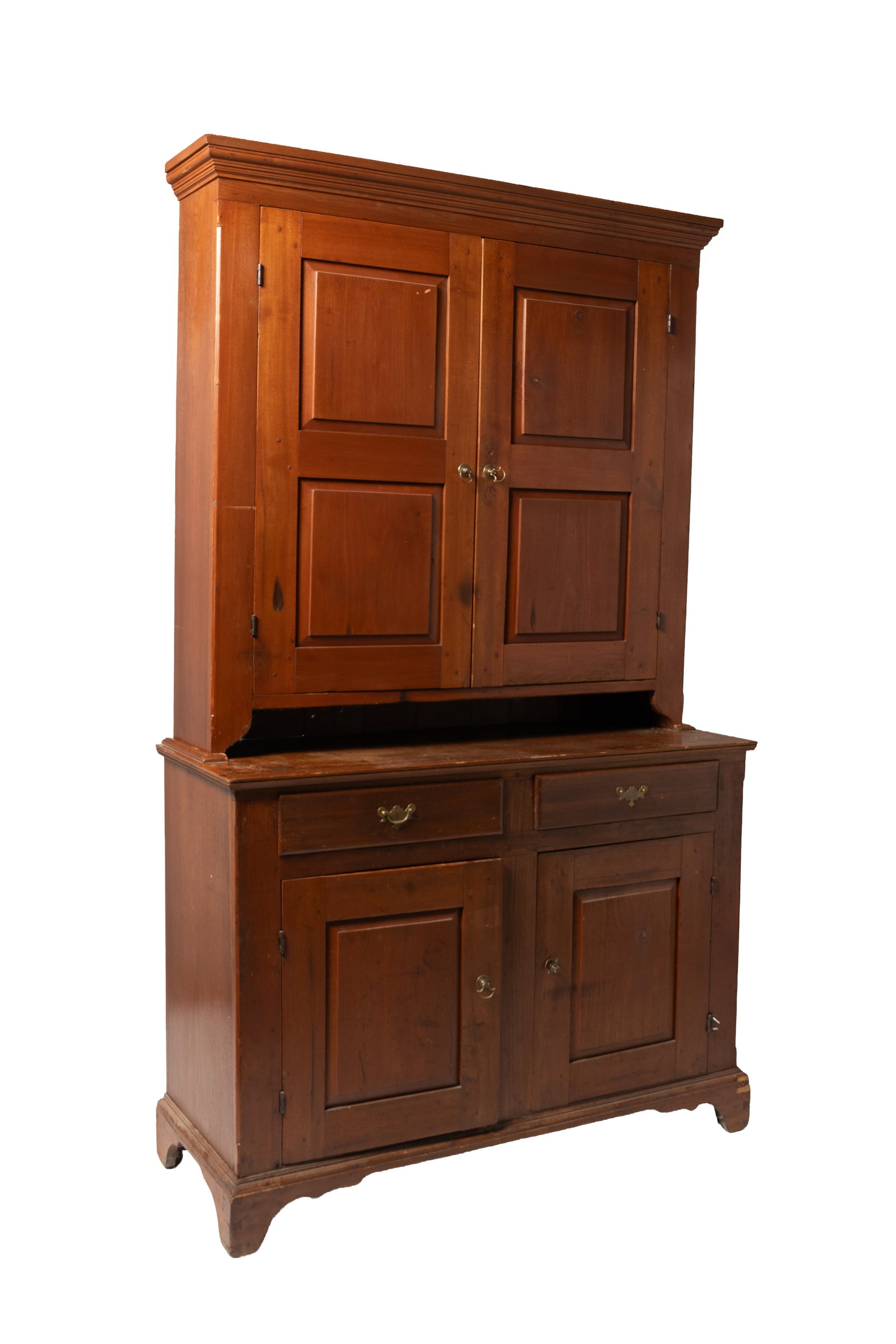 LANCASTER COUNTY, PENNSYLVANIA CHERRY DUTCH CUPBOARD. (1 of 5)