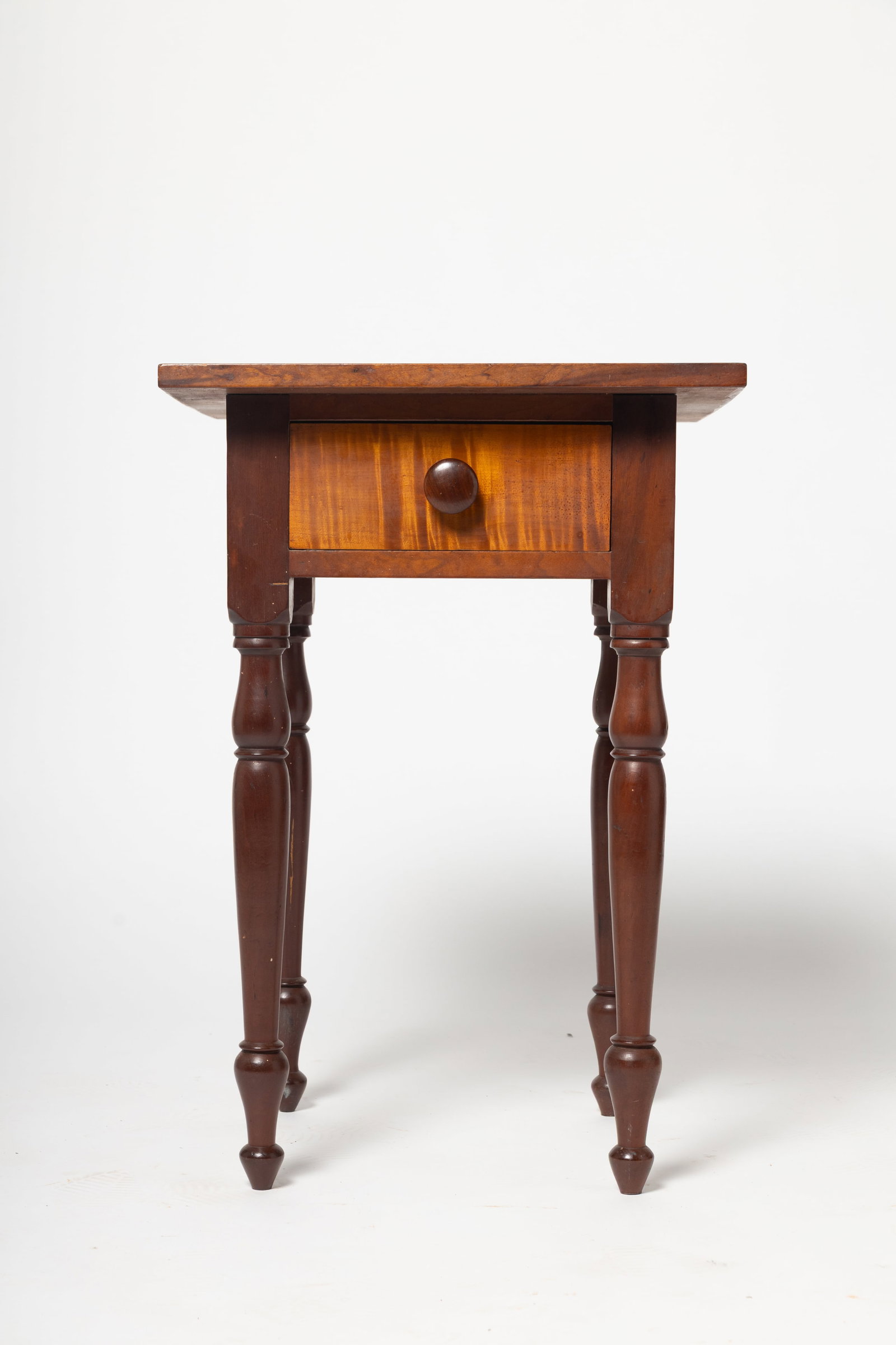 OHIO SHERATON CHERRY AND TIGER MAPLE STAND. (1 of 5)