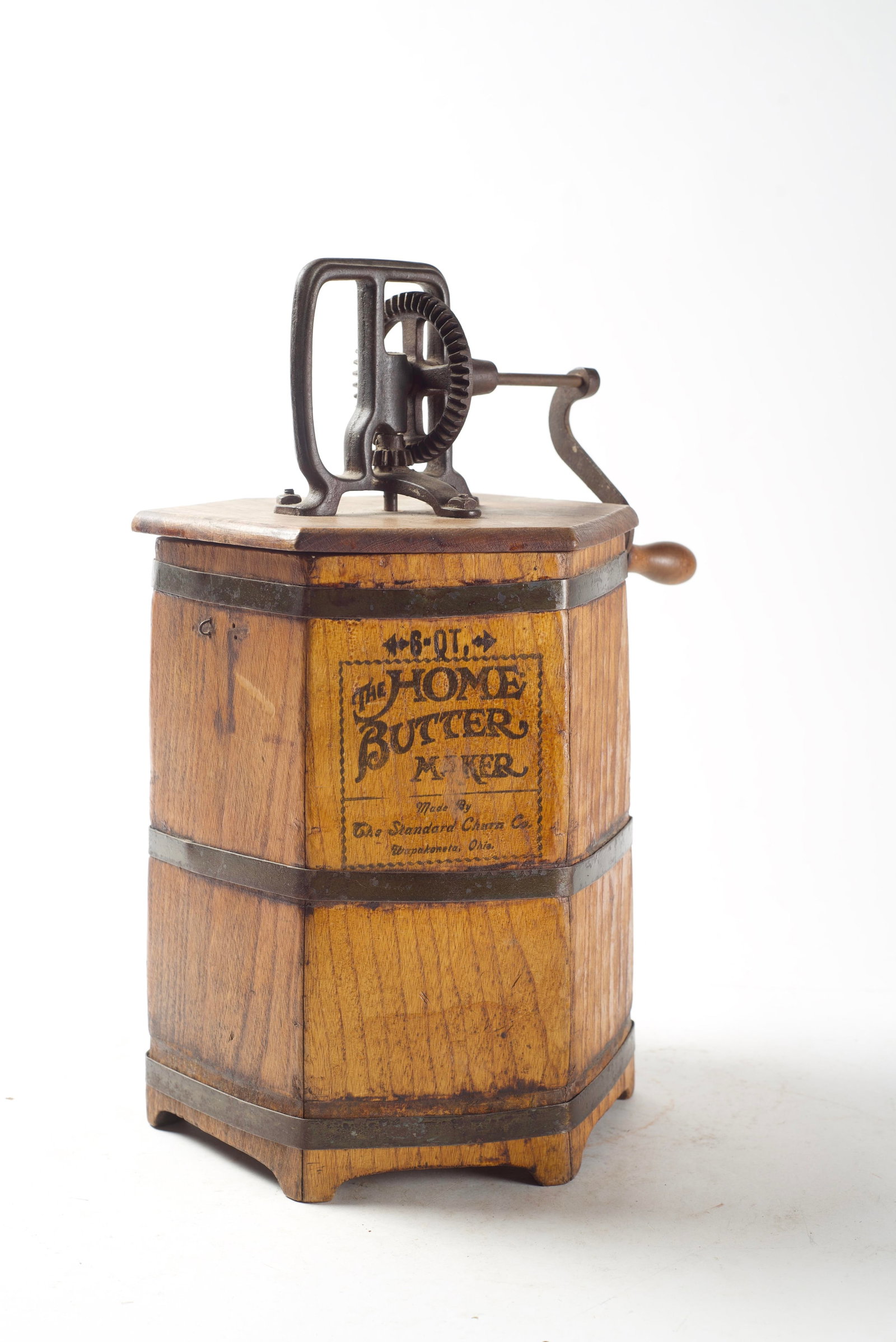 WAPOKONETA, OHIO BUTTER CHURN. (1 of 8)