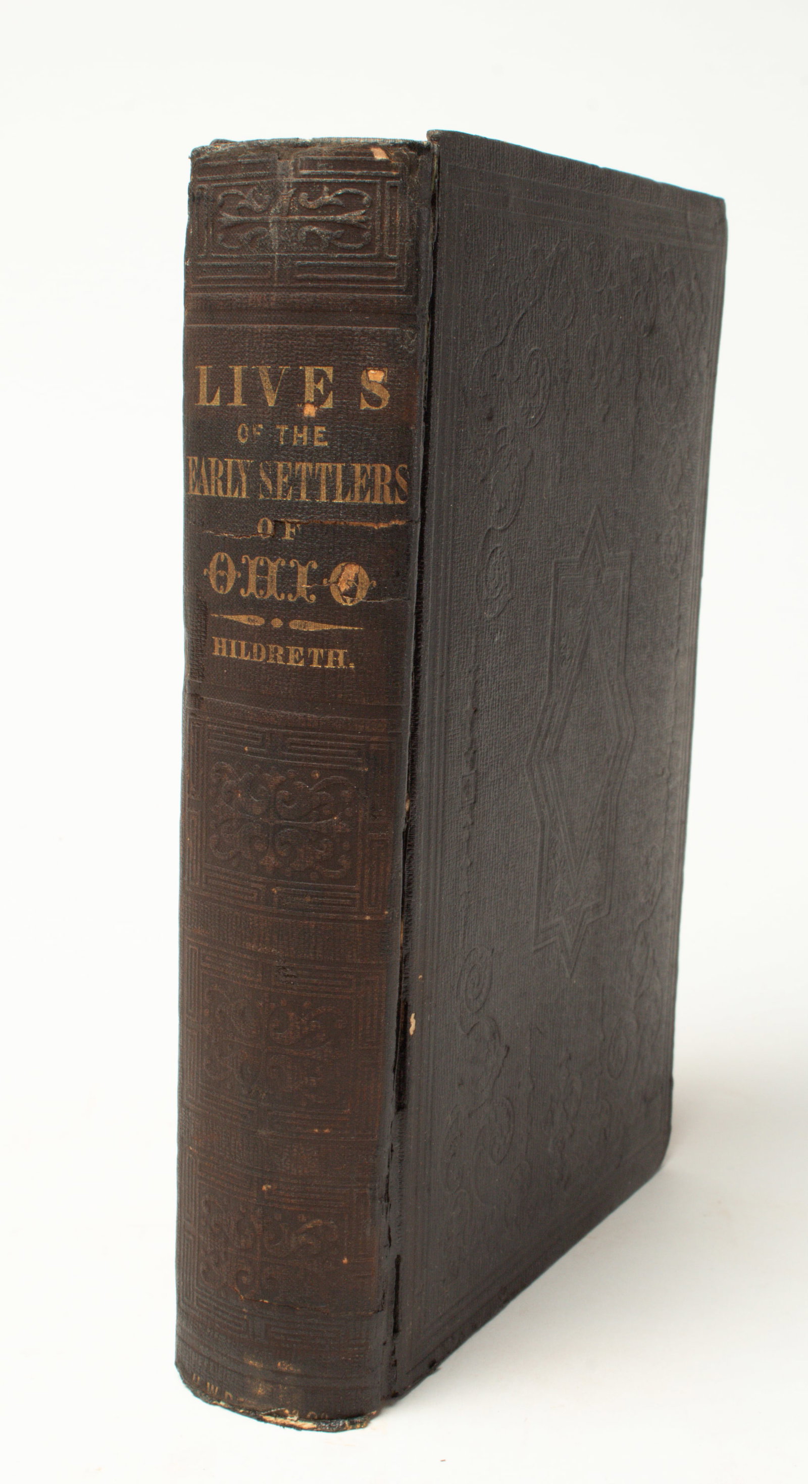 "LIVES OF THE EARLY SETTLERS OF OHIO" BOOK BY S.P. HILDRETH. (1 of 2)