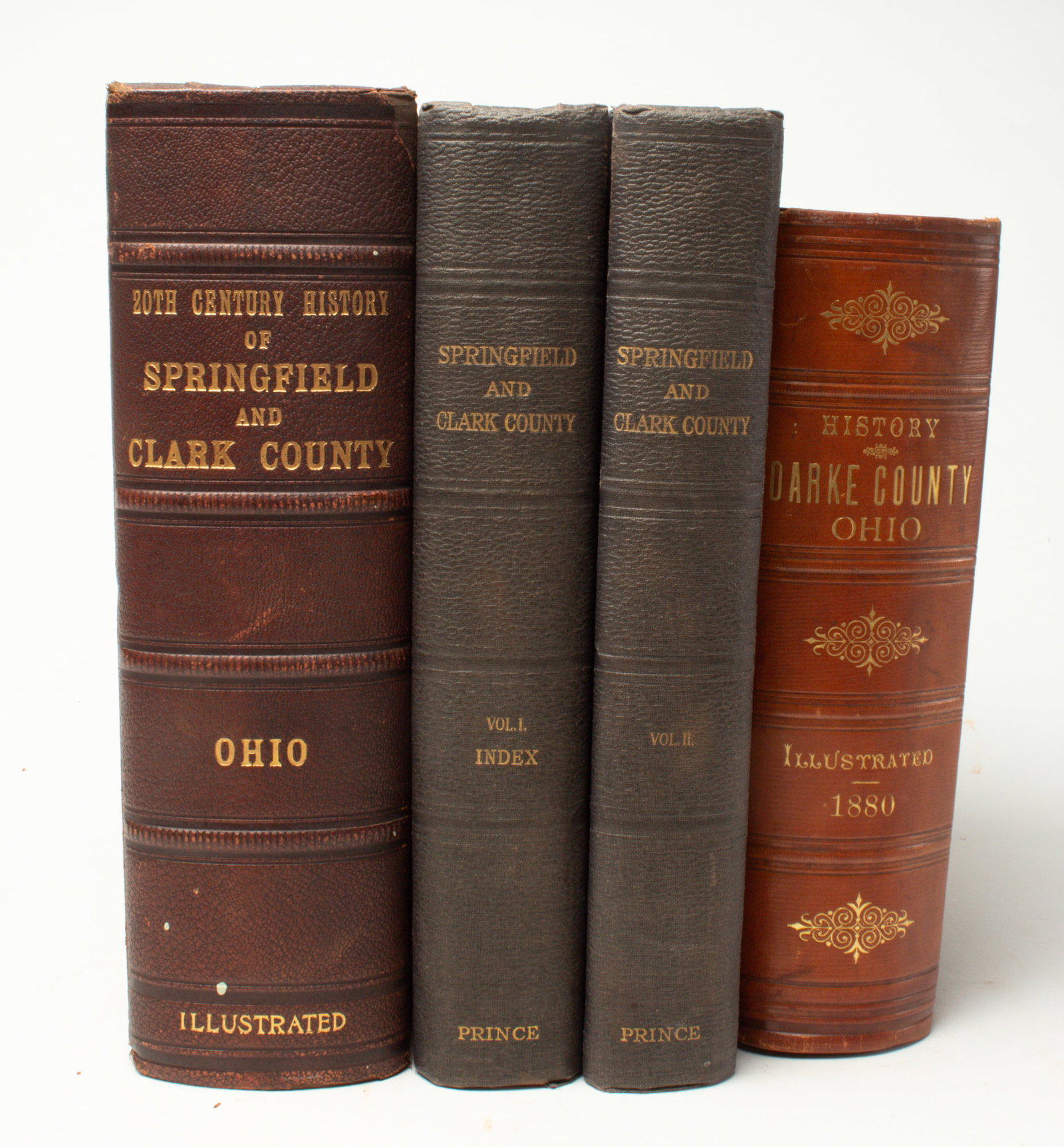 FOUR BOOKS OF OHIO COUNTY HISTORY. (1 of 4)