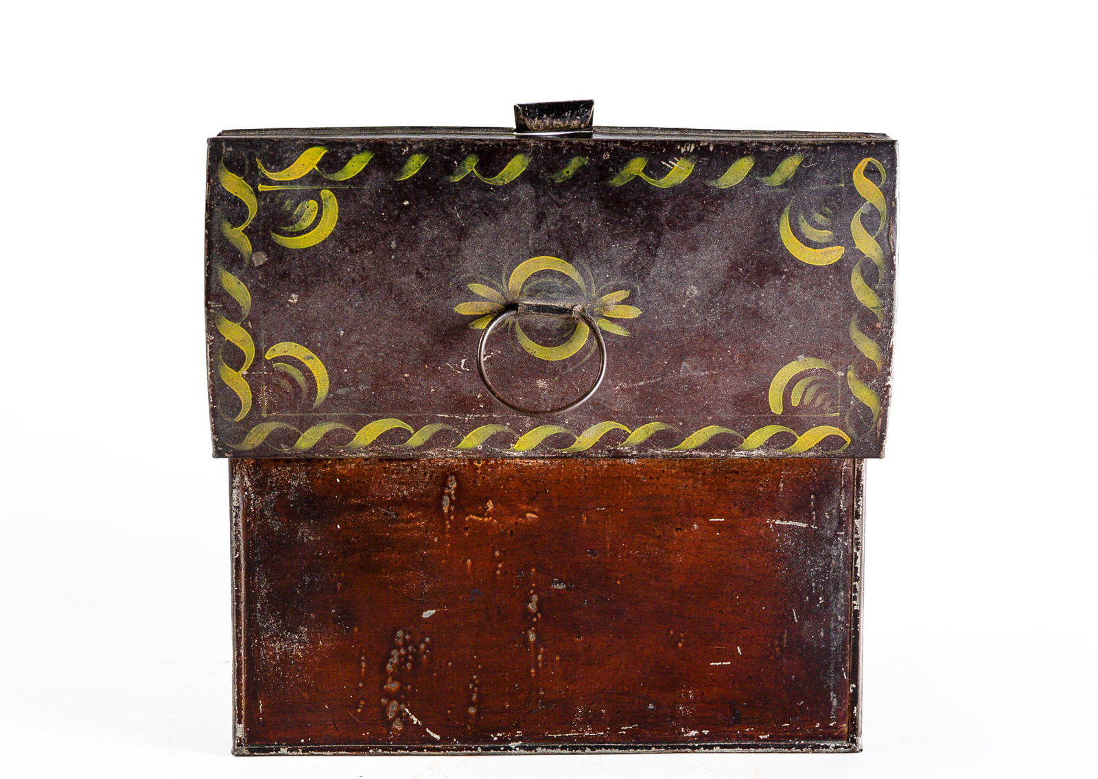 TOLE DOME TOP DOCUMENT BOX. - 3