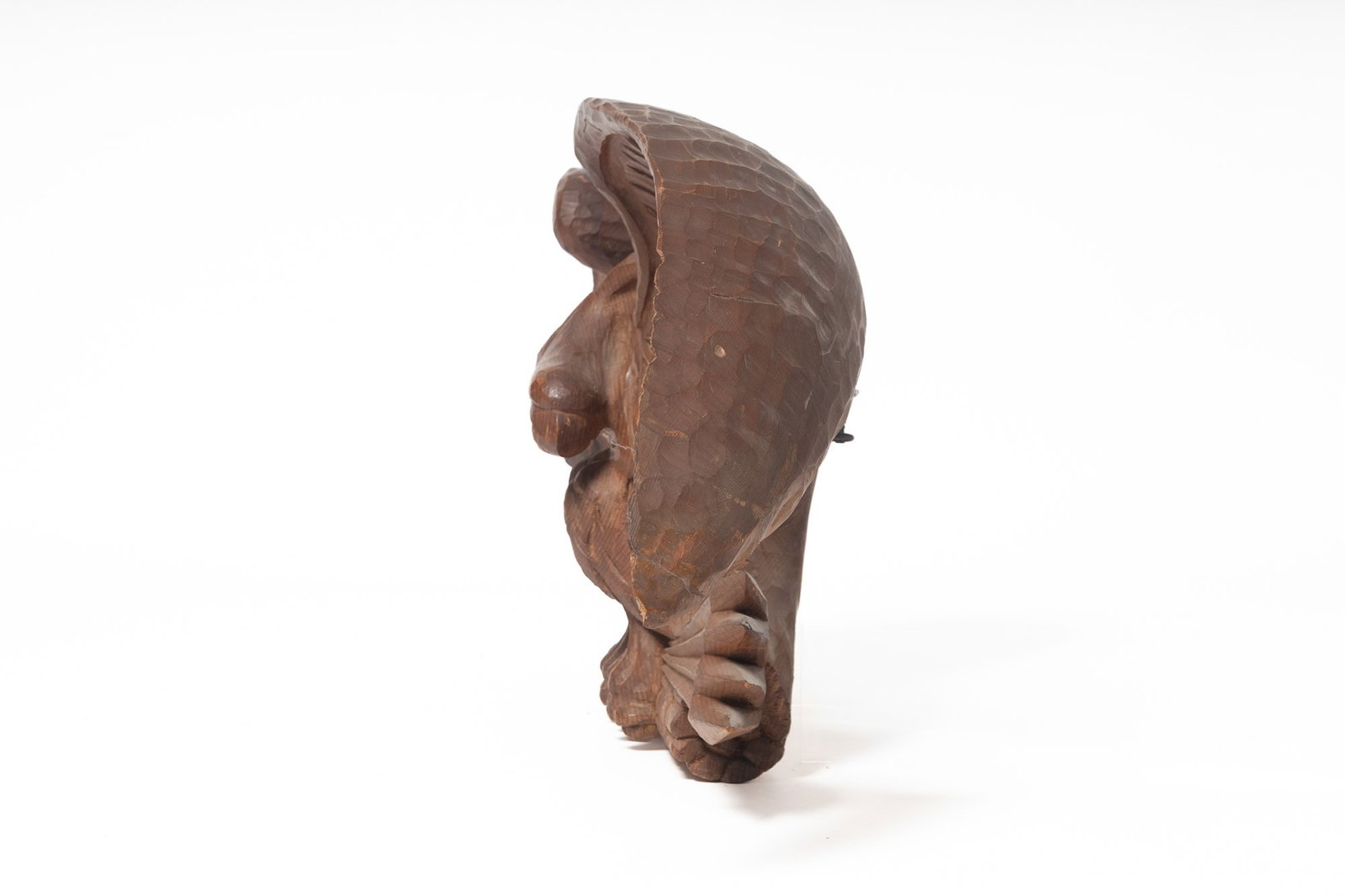 LARGE BELLAMY SCHOOL CARVED EAGLE. - 5