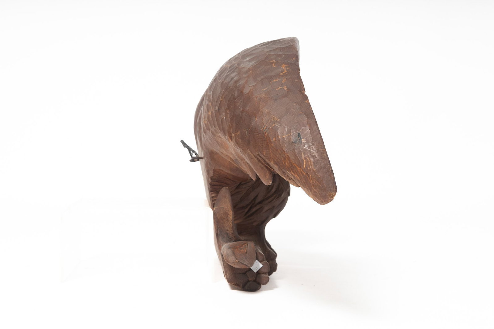LARGE BELLAMY SCHOOL CARVED EAGLE. - 6