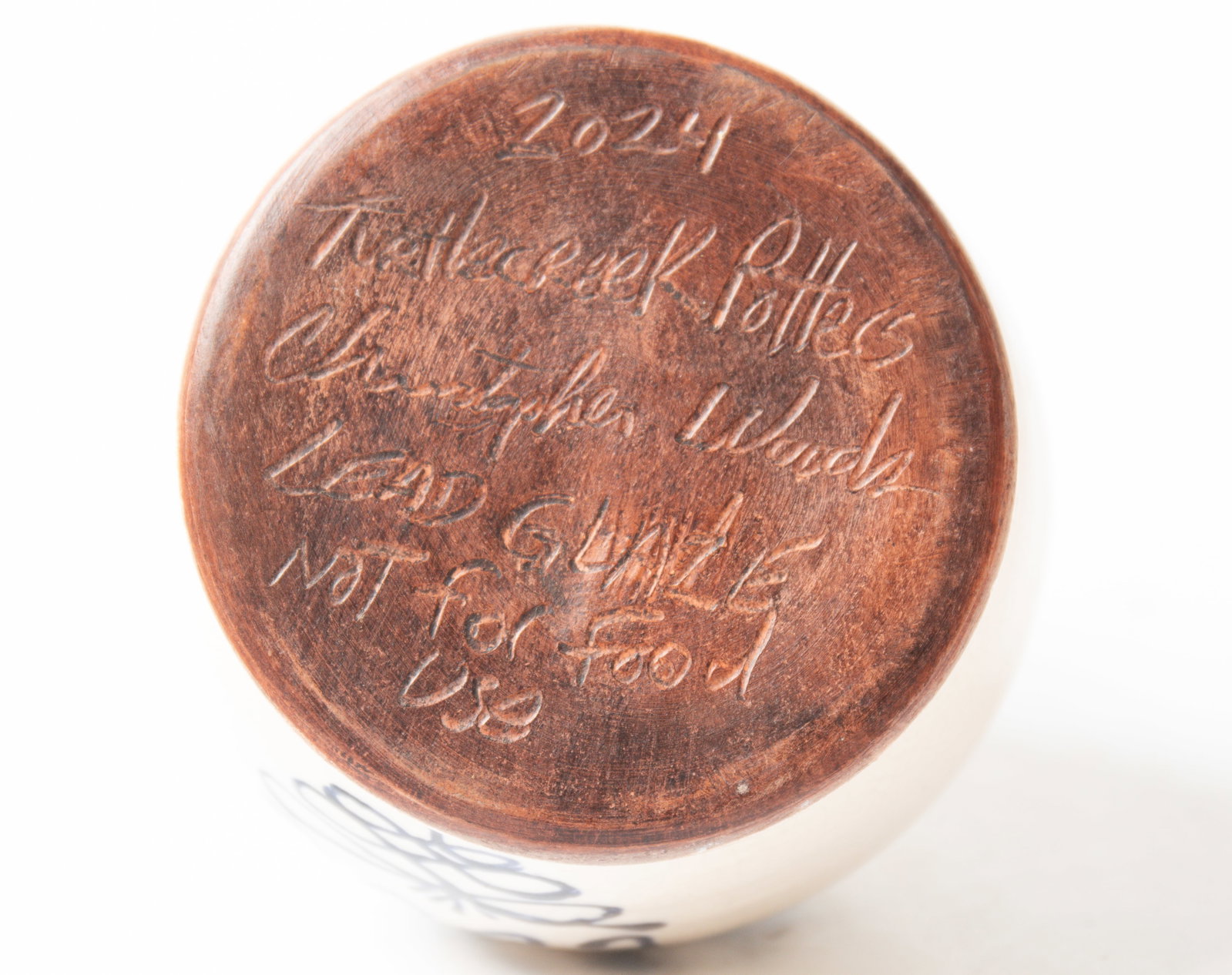 FIVE TURTLE CREEK REDWARE ITEMS. - 8