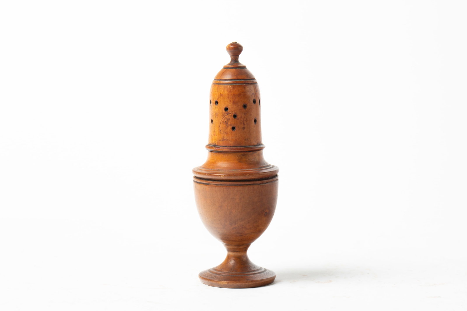 TREEN PEPPER POT. - 2