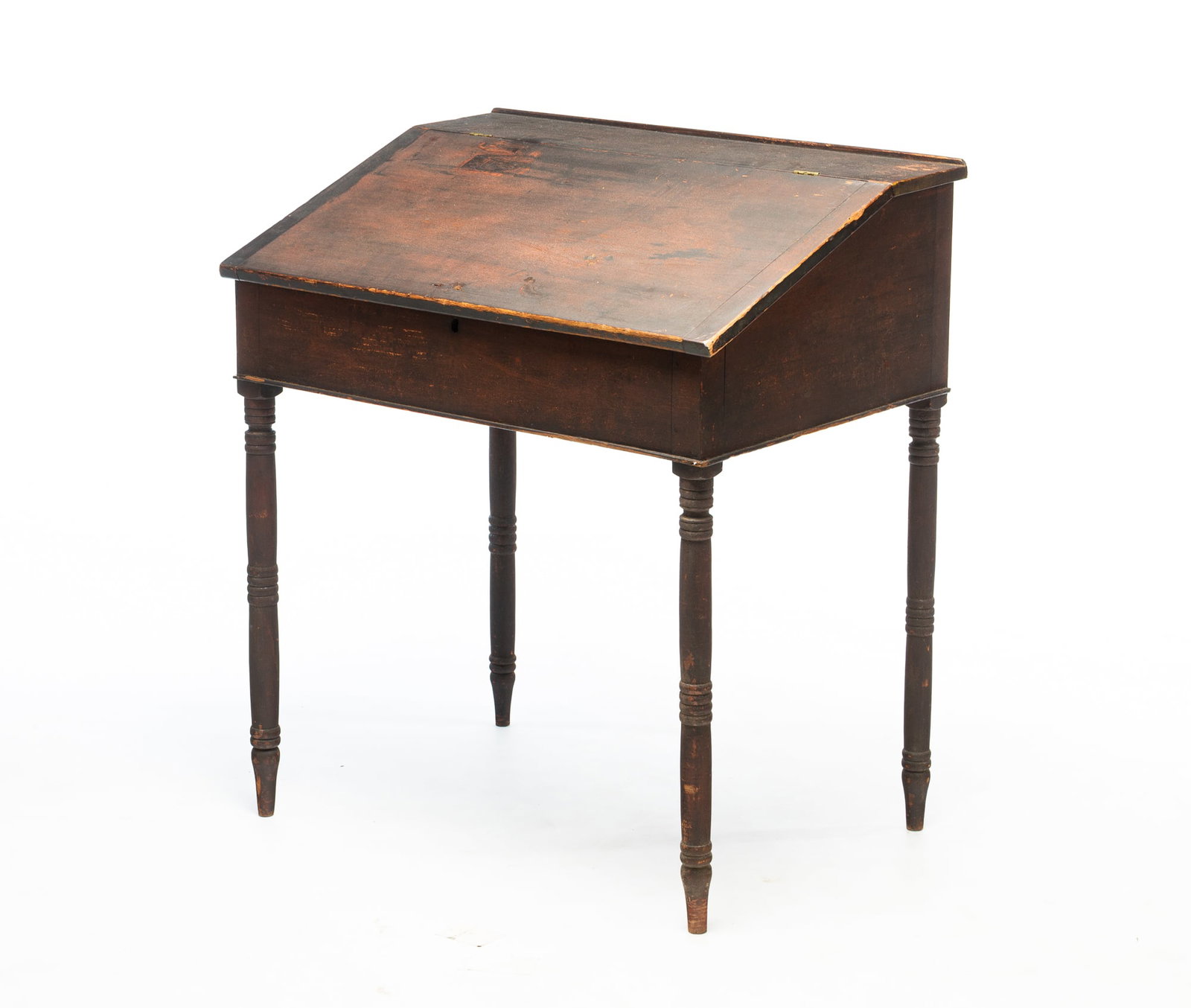 PAINTED SCHOOLMASTER'S DESK. (1 of 5)