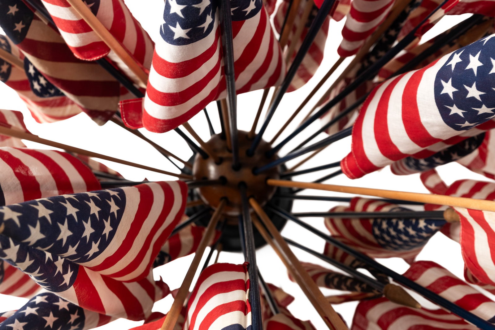 AMERICAN FLAG STORE DISPLAY STAND. - 3