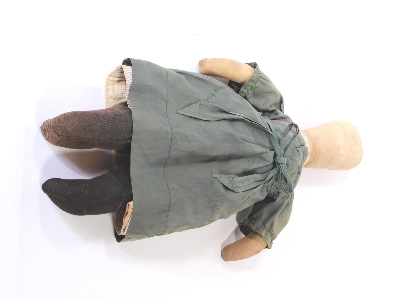 LONG-HEAD AMISH DOLL WITH ORIGINAL CLOTHES. - 3