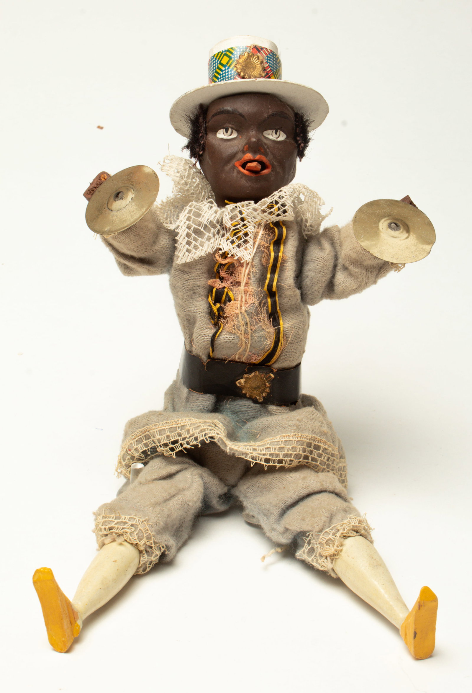 MECHANICAL BLACK MAN SQUEEZE TOY. (1 of 2)