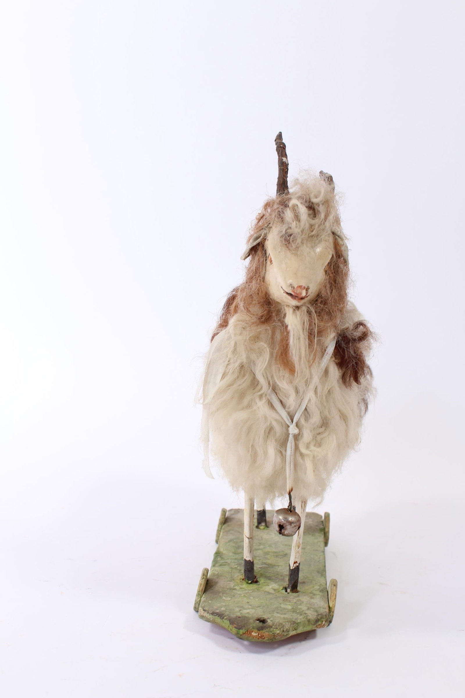 GERMAN GOAT PULL TOY. - 2