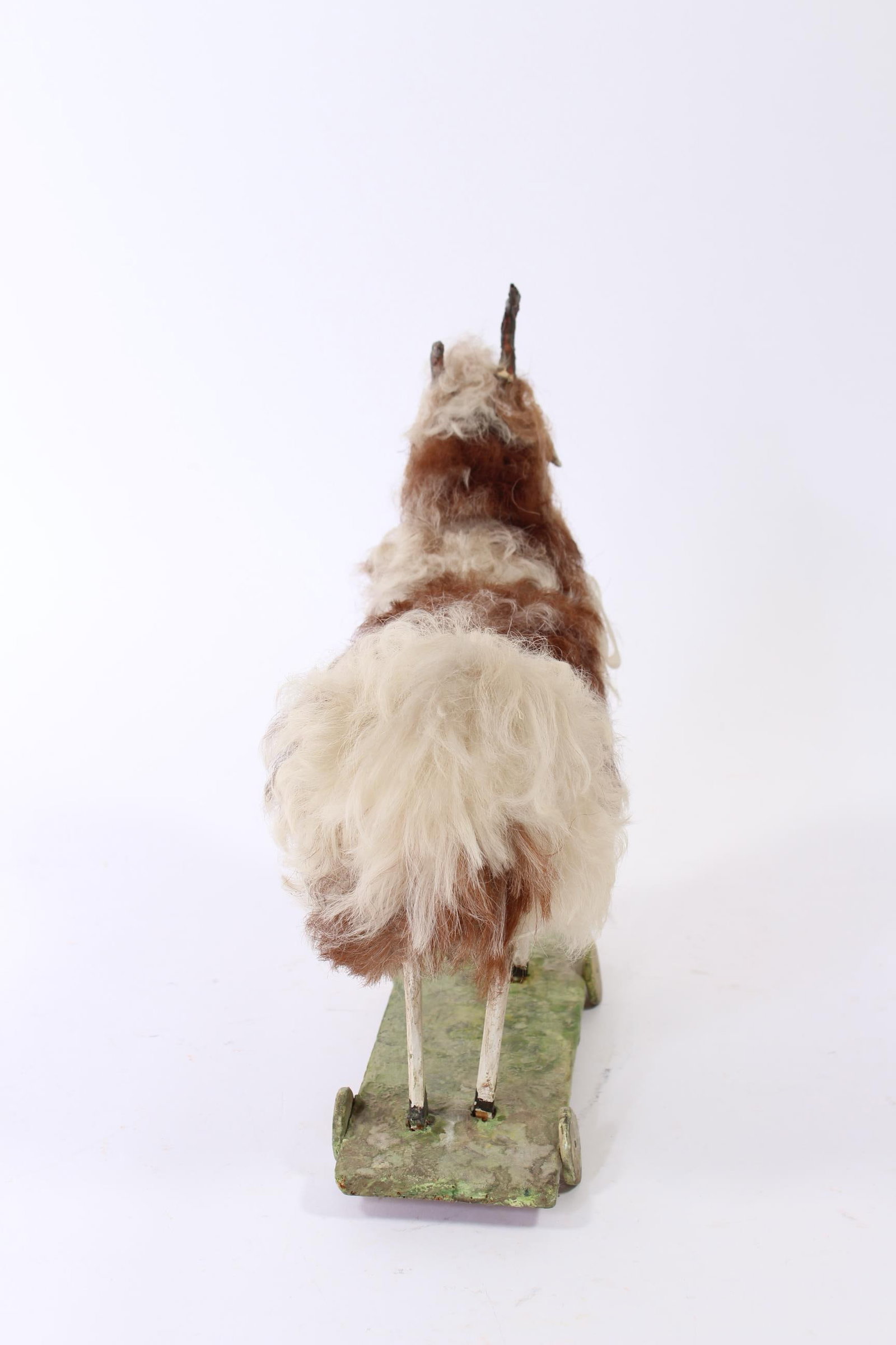 GERMAN GOAT PULL TOY. - 4