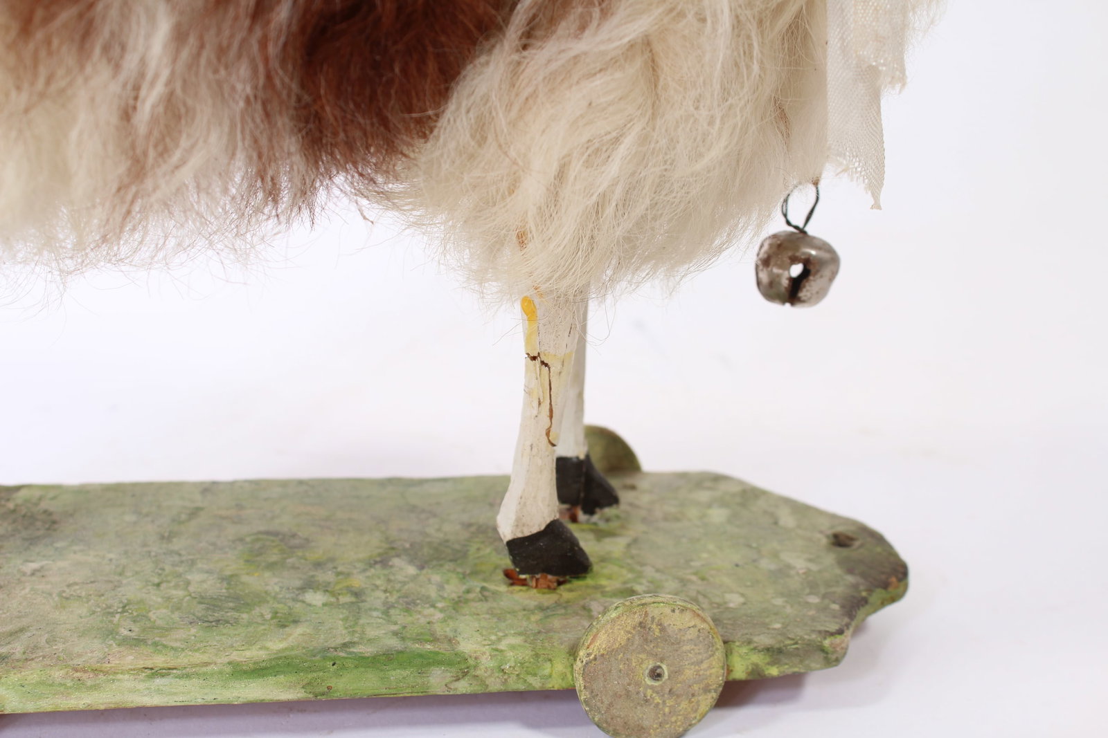 GERMAN GOAT PULL TOY. - 5