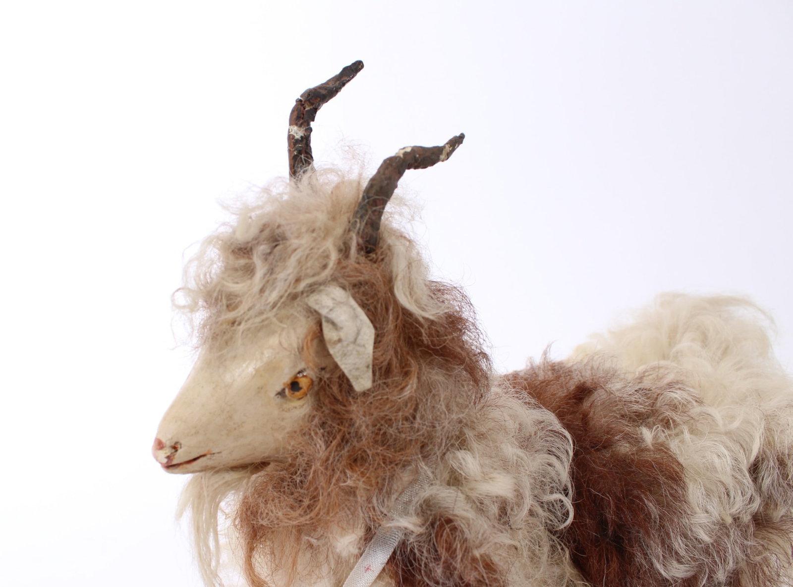 GERMAN GOAT PULL TOY. - 7