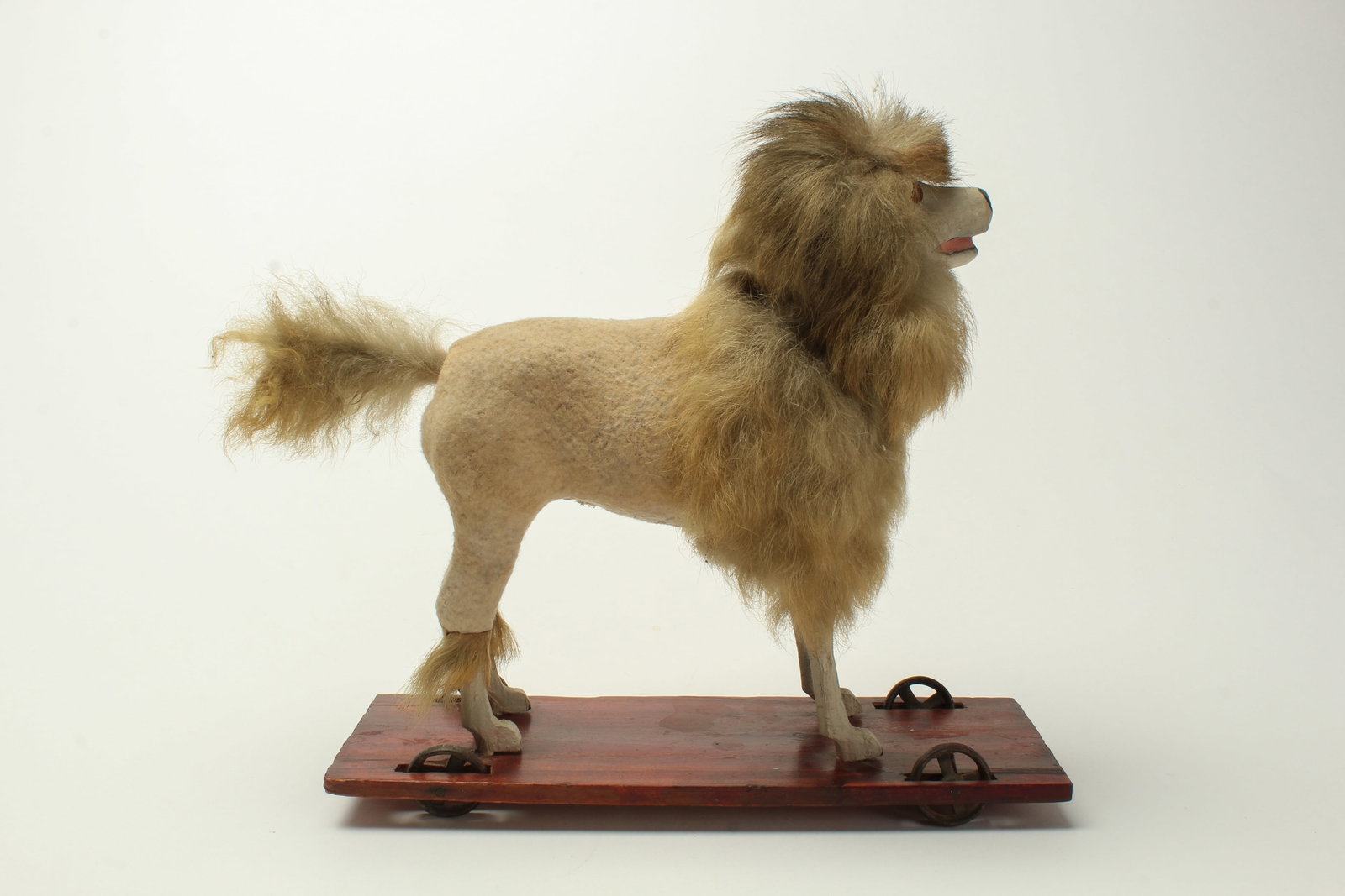 LONG-HAIRED DOG SQUEAKING PULL TOY. - 3