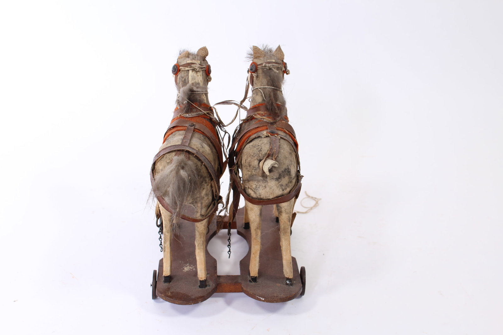 DOUBLE HORSE PULL TOY. - 3