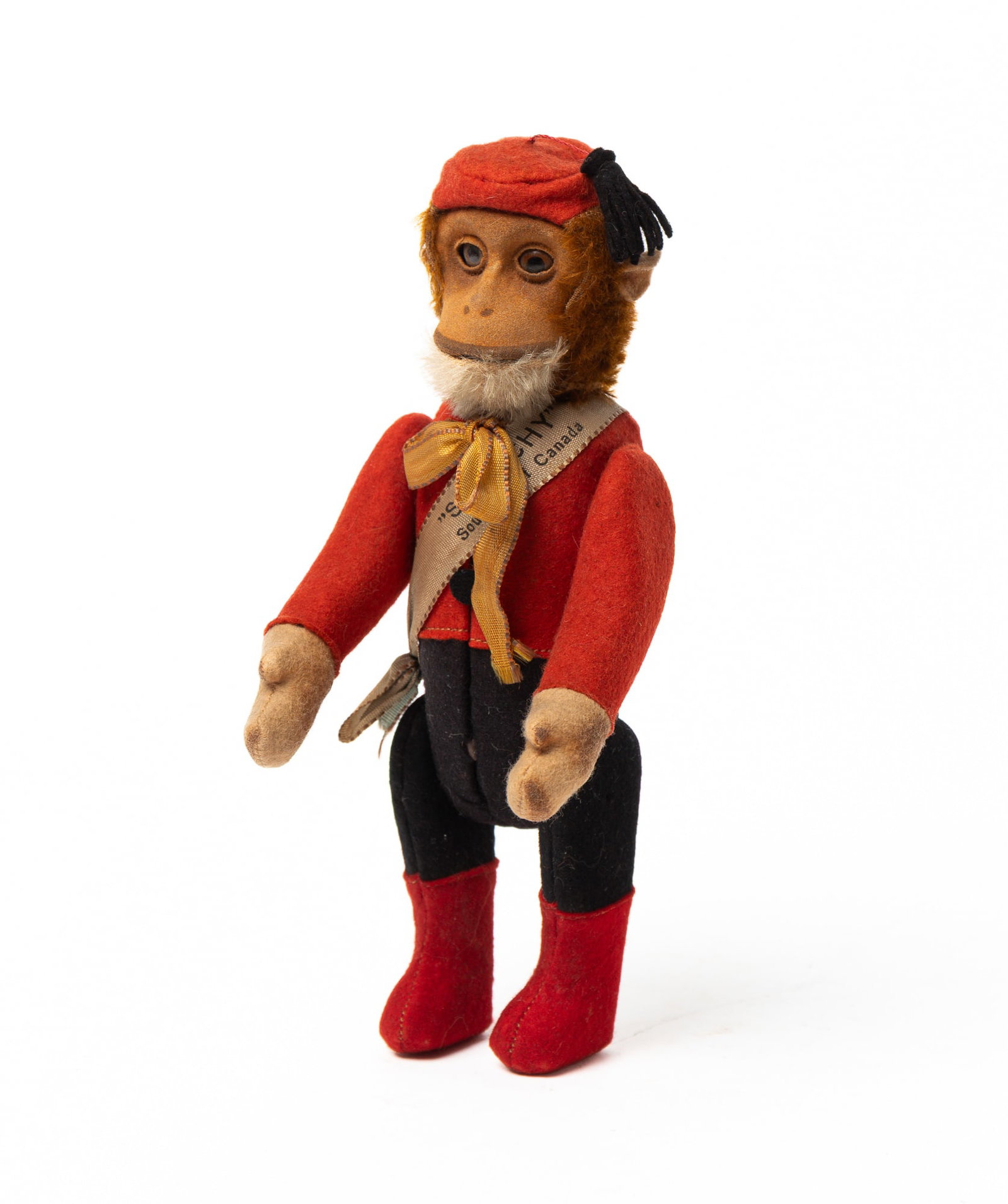 SCHUCO MONKEY FLASK "SCOTCHY". (1 of 4)
