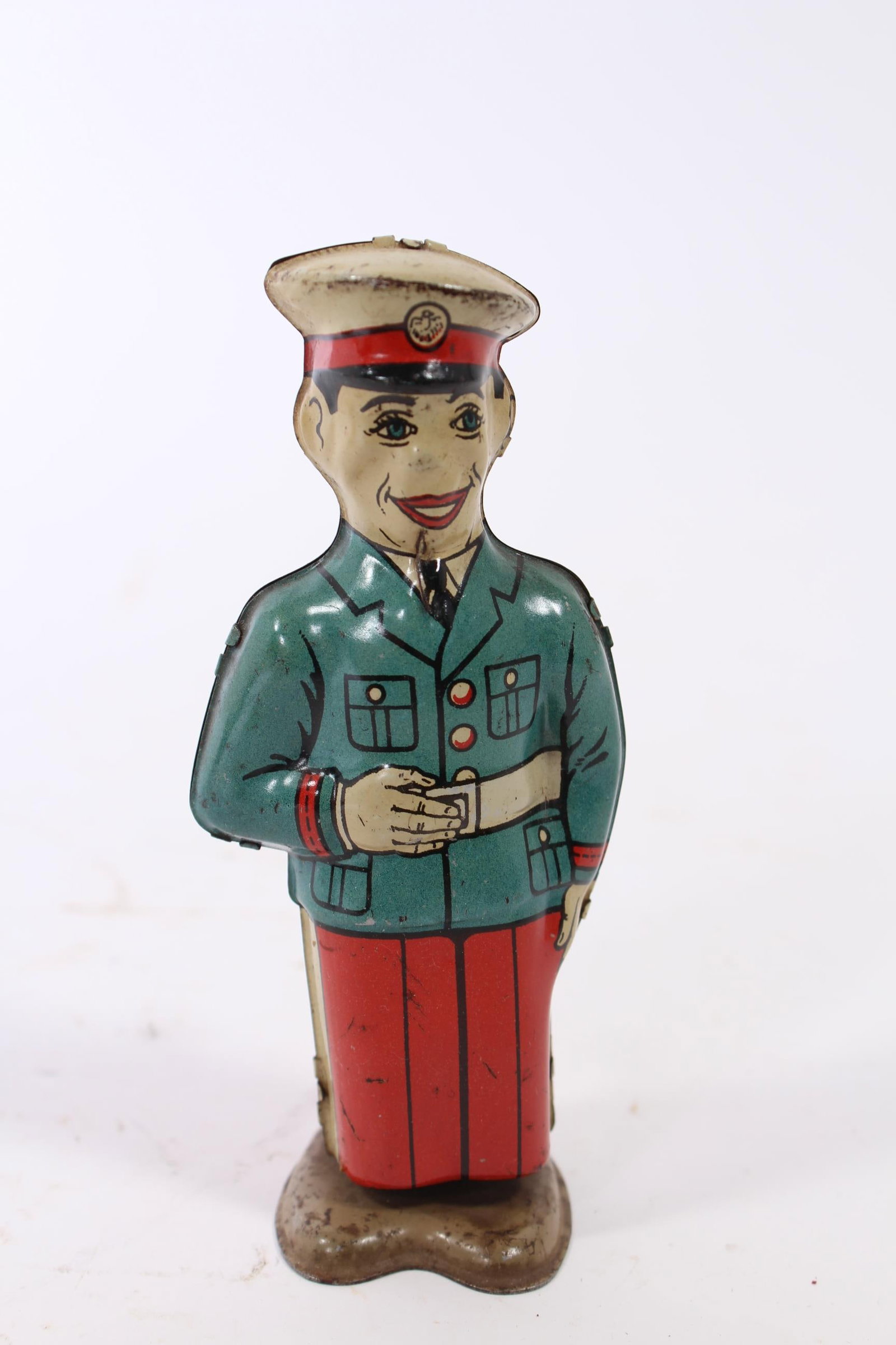 FIVE J. CHEIN (NEW YORK, NEW YORK) TIN LITHO WINDUP FIGURAL TOYS. (1 of 12)