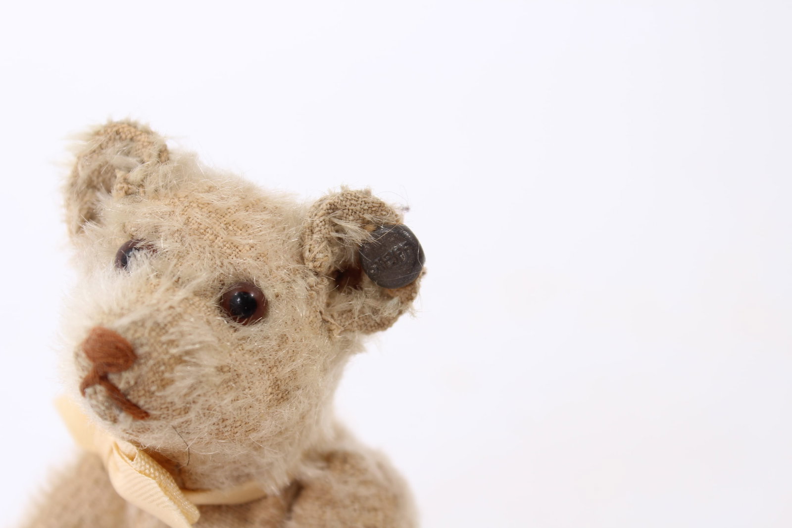 MINIATURE STEIFF RATTLE BEAR. - 2
