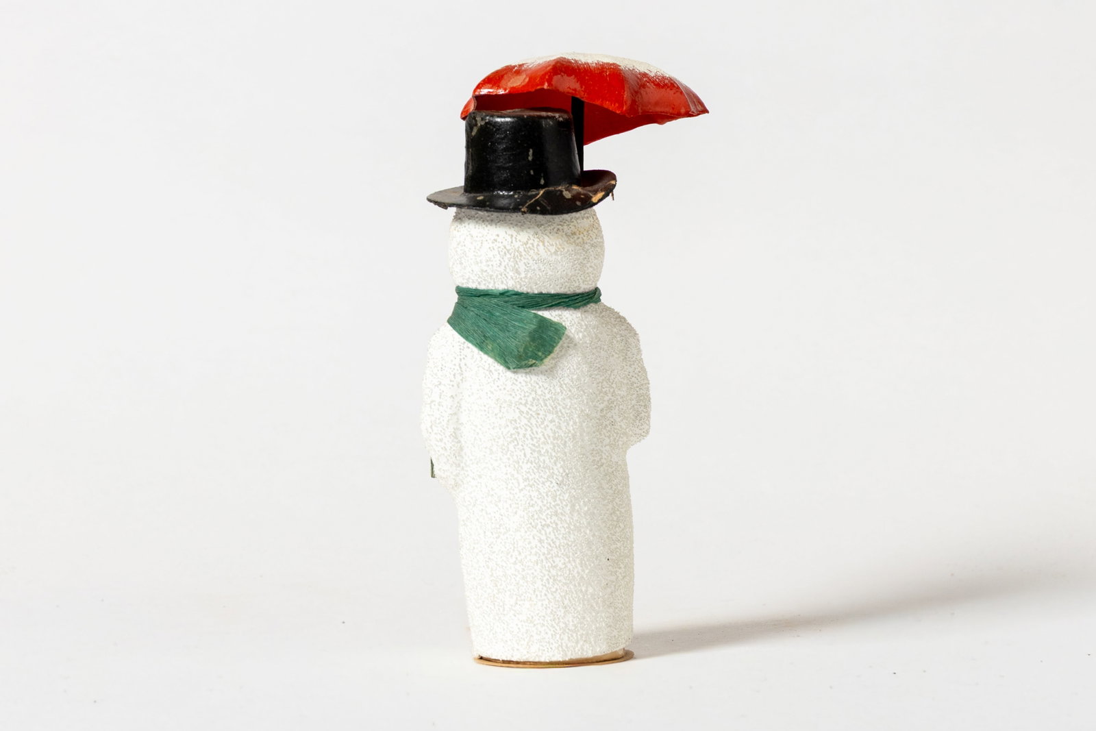SNOWMAN WITH UMBRELLA CANDY CONTAINER. - 4