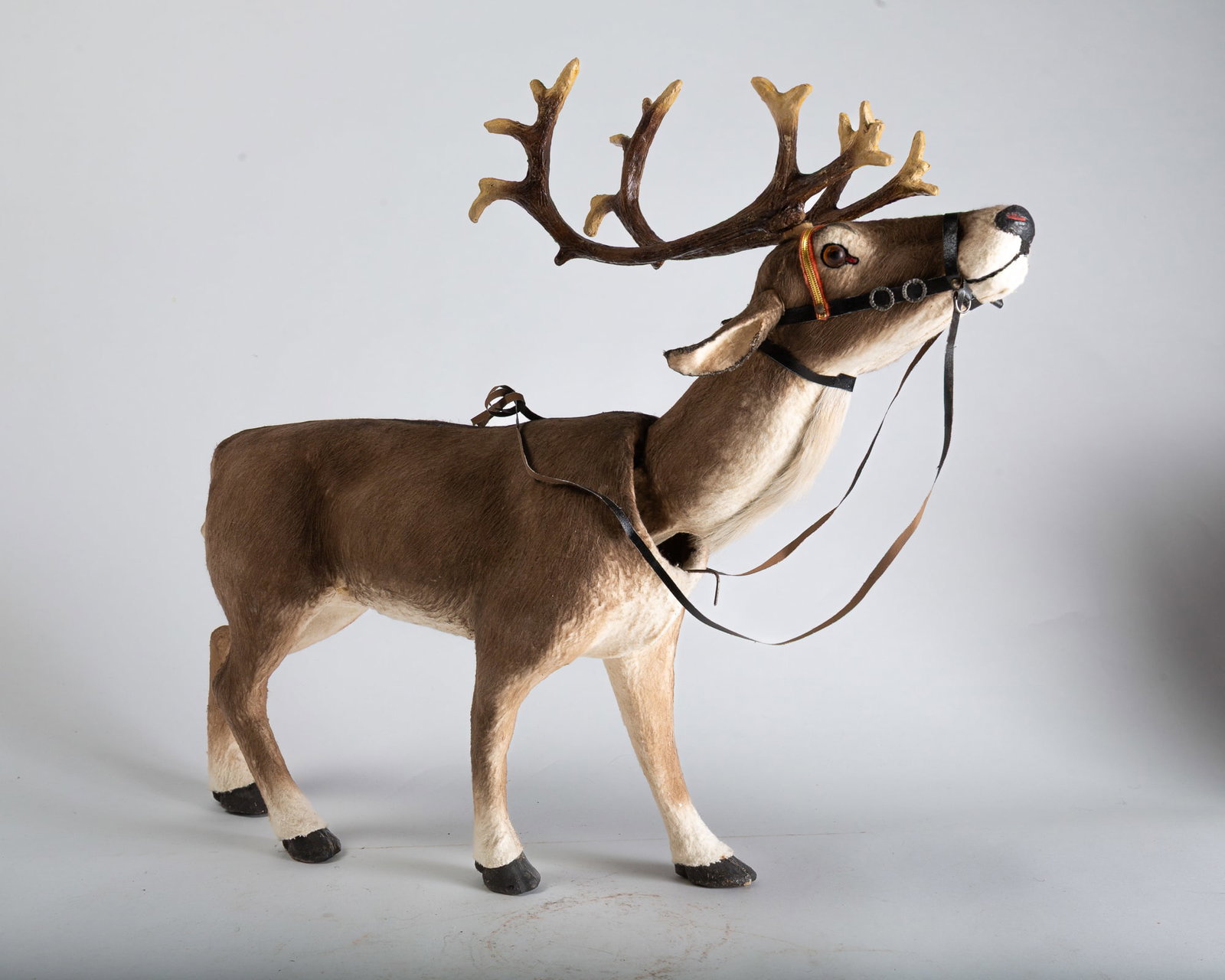 CLOCKWORK REINDEER FIGURE. - 5