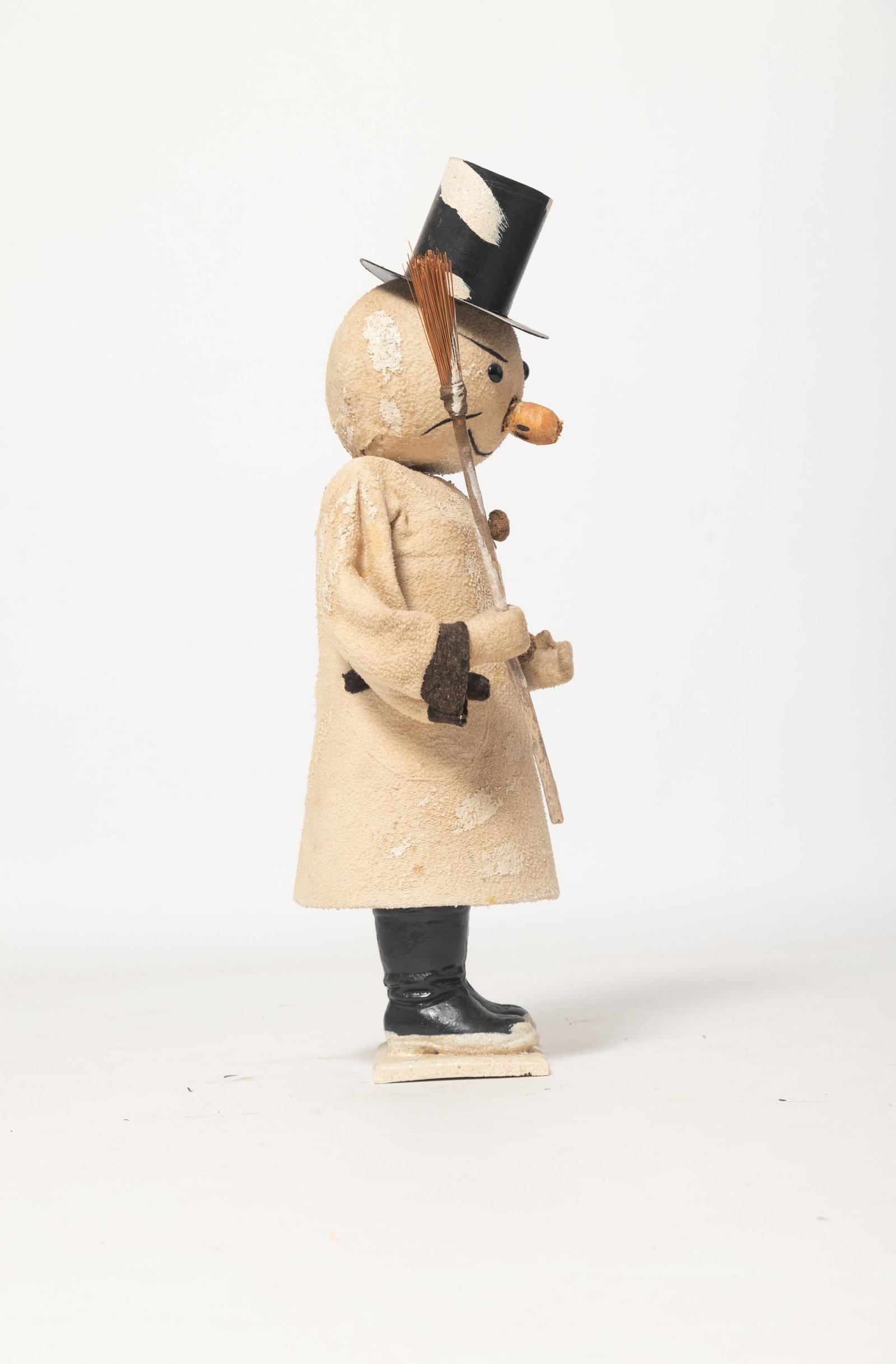 LARGE STORE DISPLAY CLOCKWORK NODDING SNOWMAN. - 2