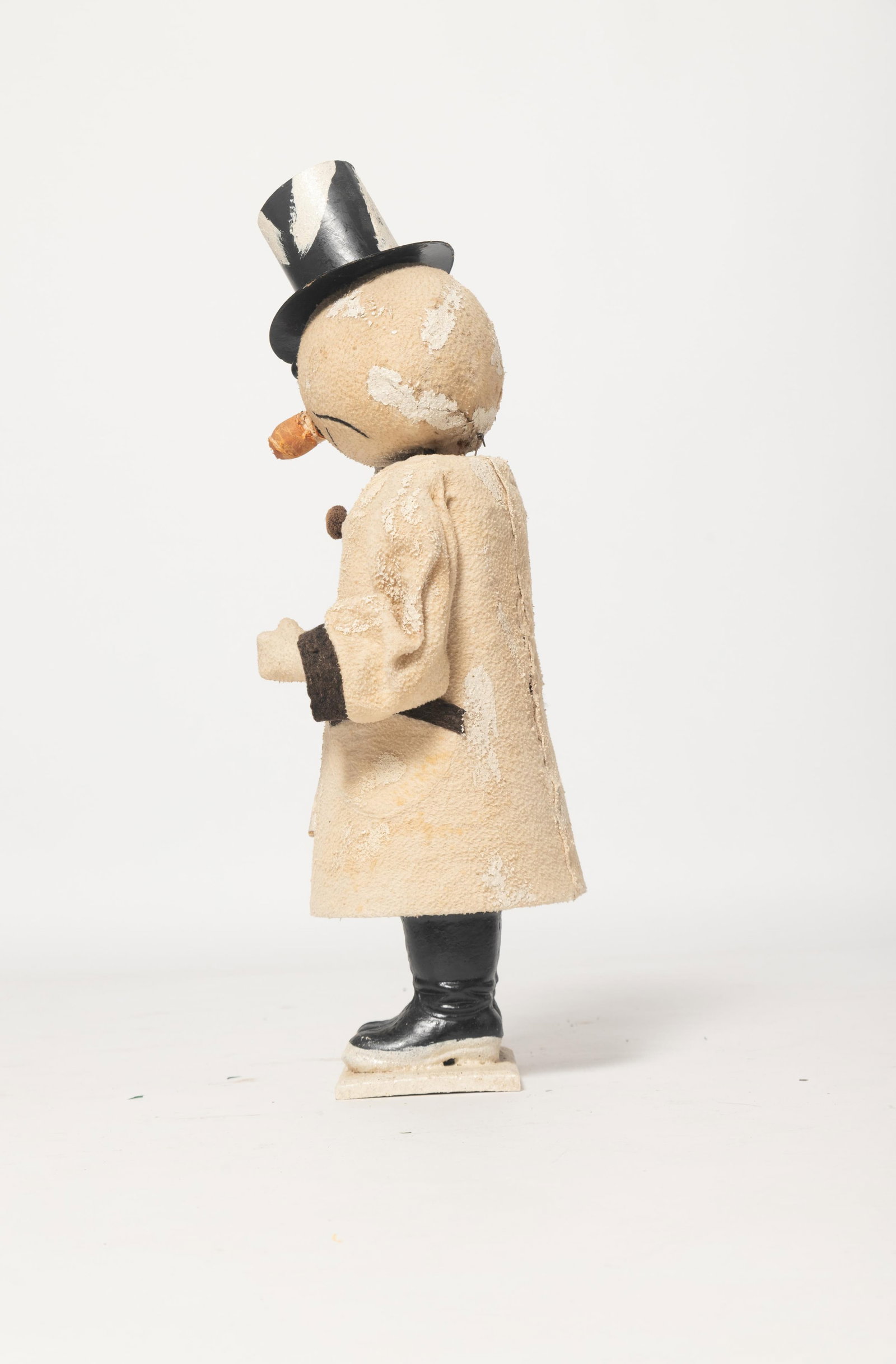 LARGE STORE DISPLAY CLOCKWORK NODDING SNOWMAN. - 4