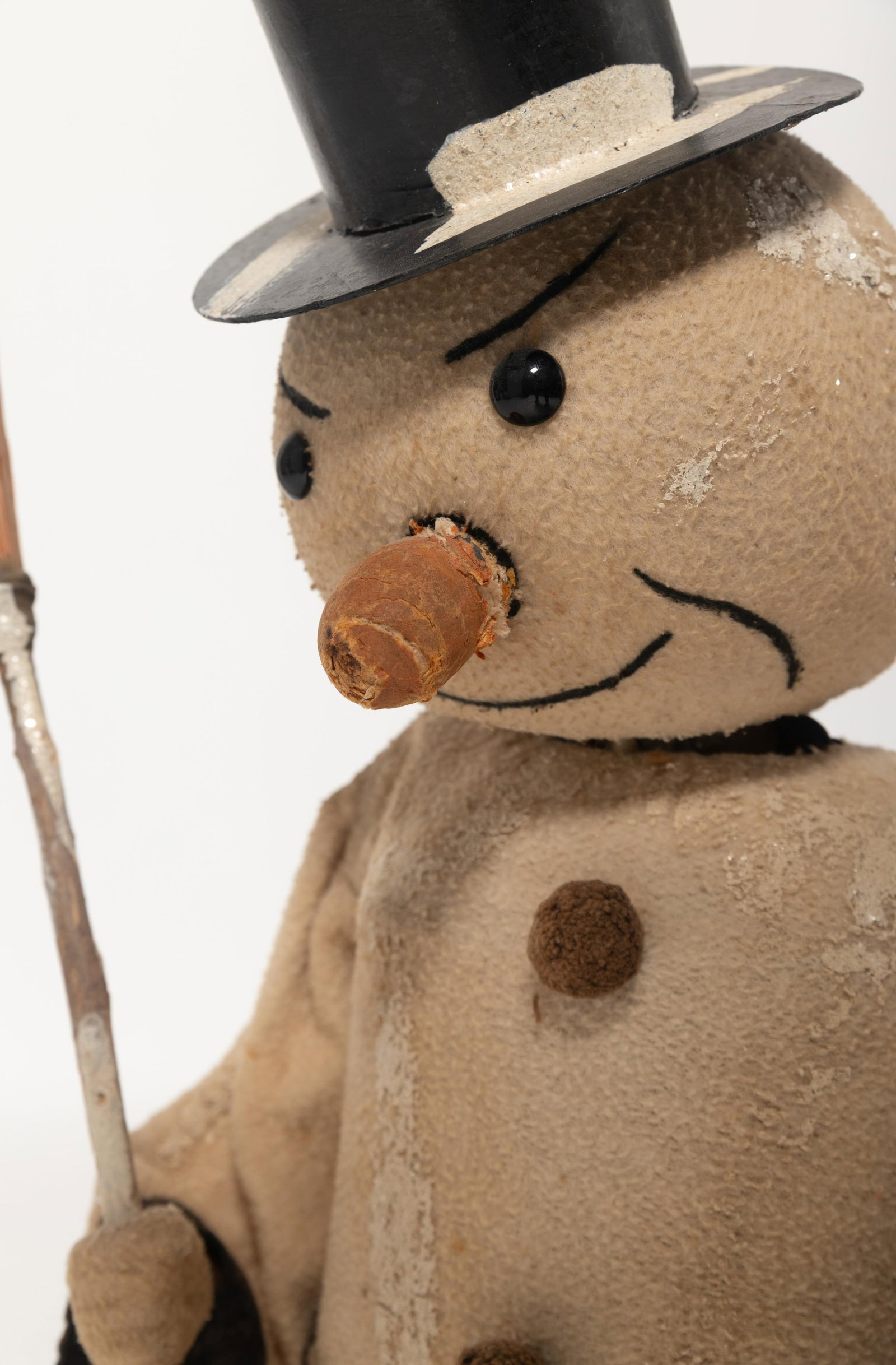 LARGE STORE DISPLAY CLOCKWORK NODDING SNOWMAN. - 6