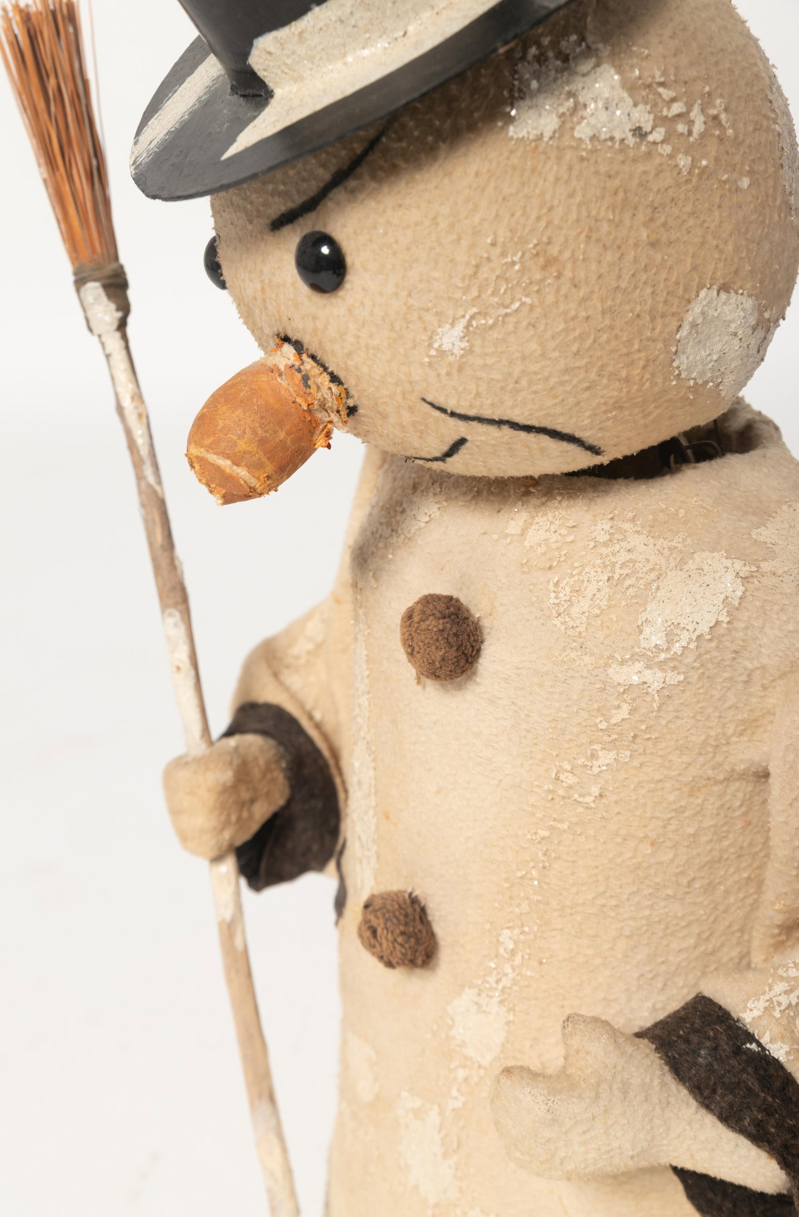 LARGE STORE DISPLAY CLOCKWORK NODDING SNOWMAN. - 7