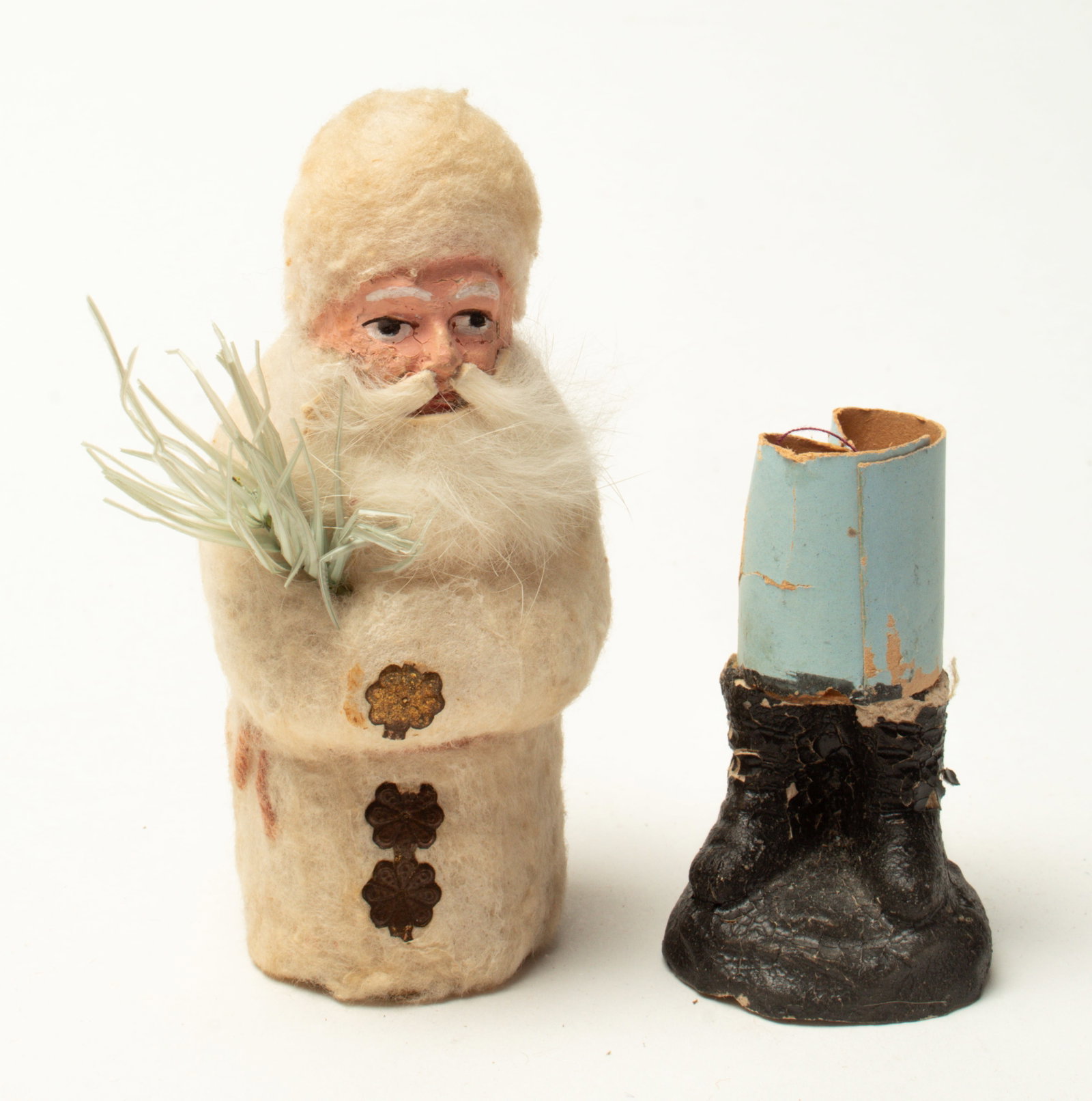 STANDING SANTA CANDY CONTAINER. - 3