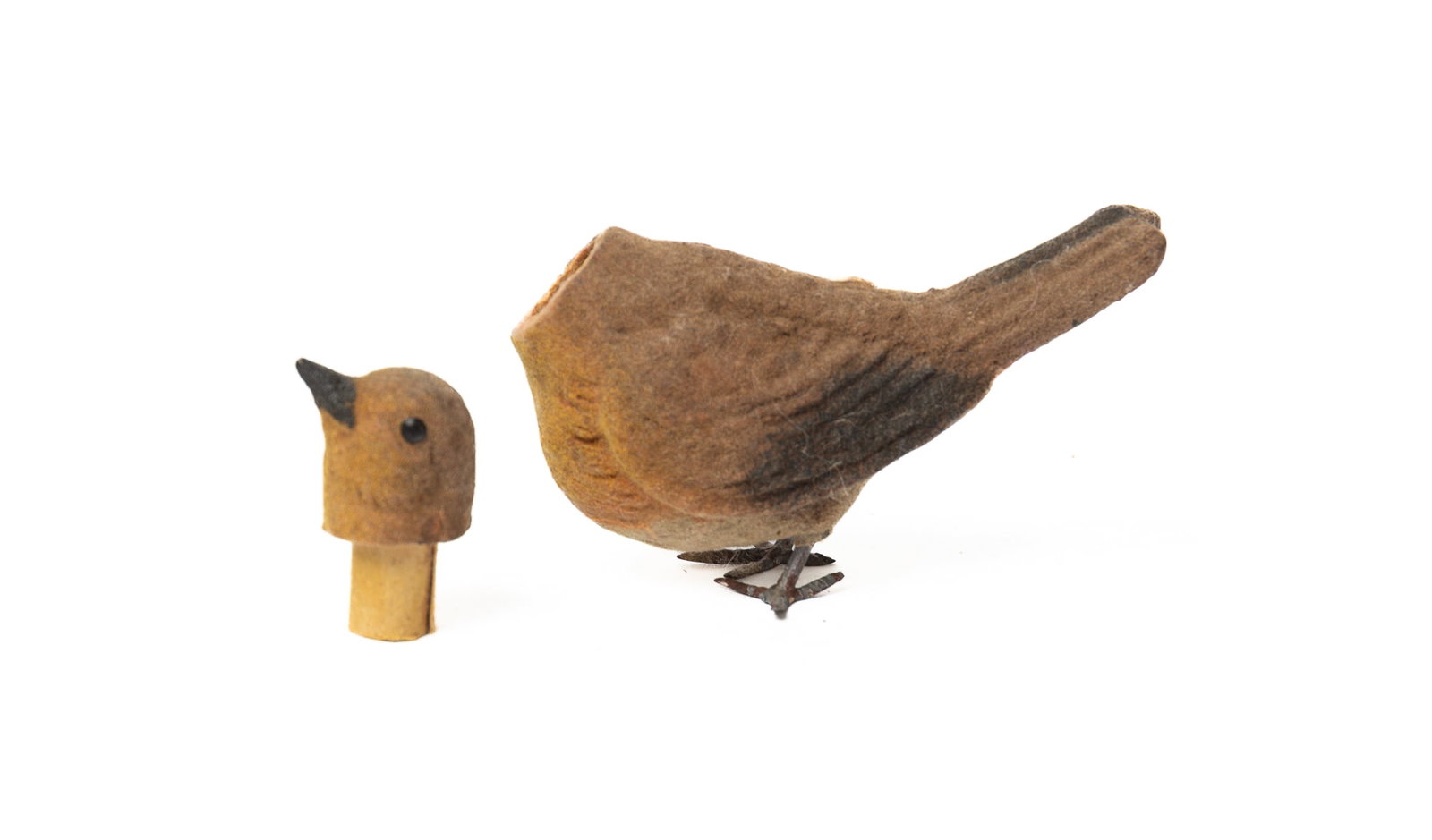 TWO BIRD CANDY CONTAINERS. - 3