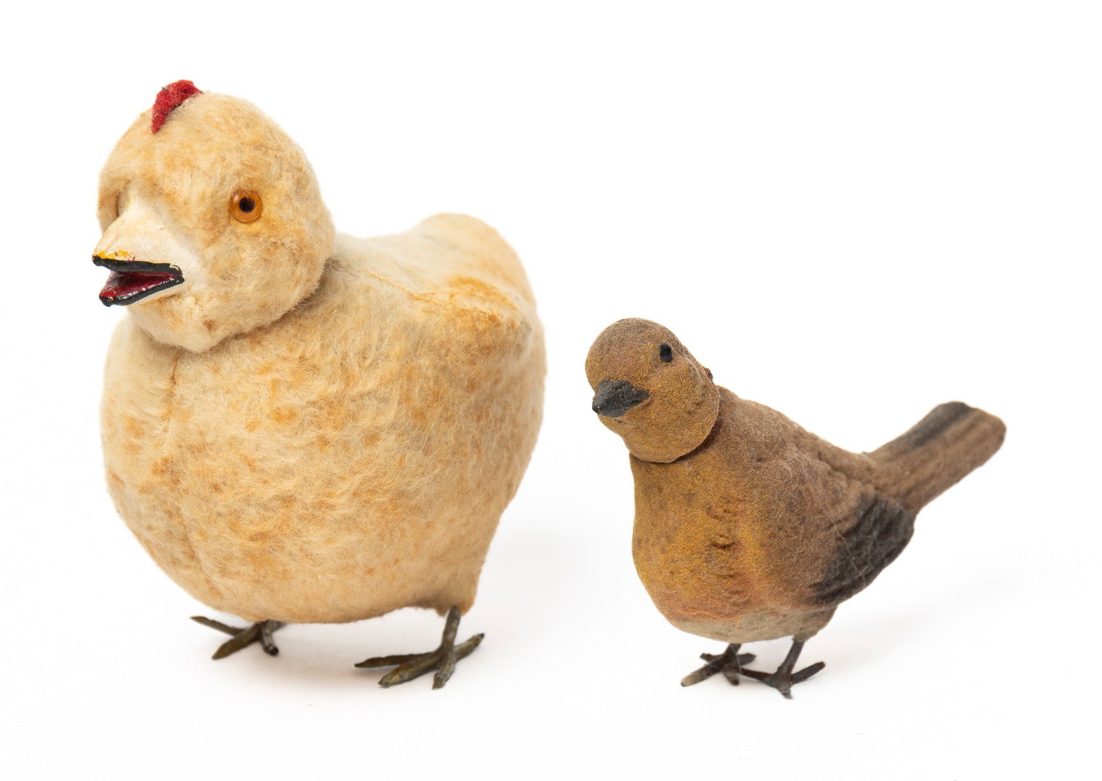 TWO BIRD CANDY CONTAINERS. - 7