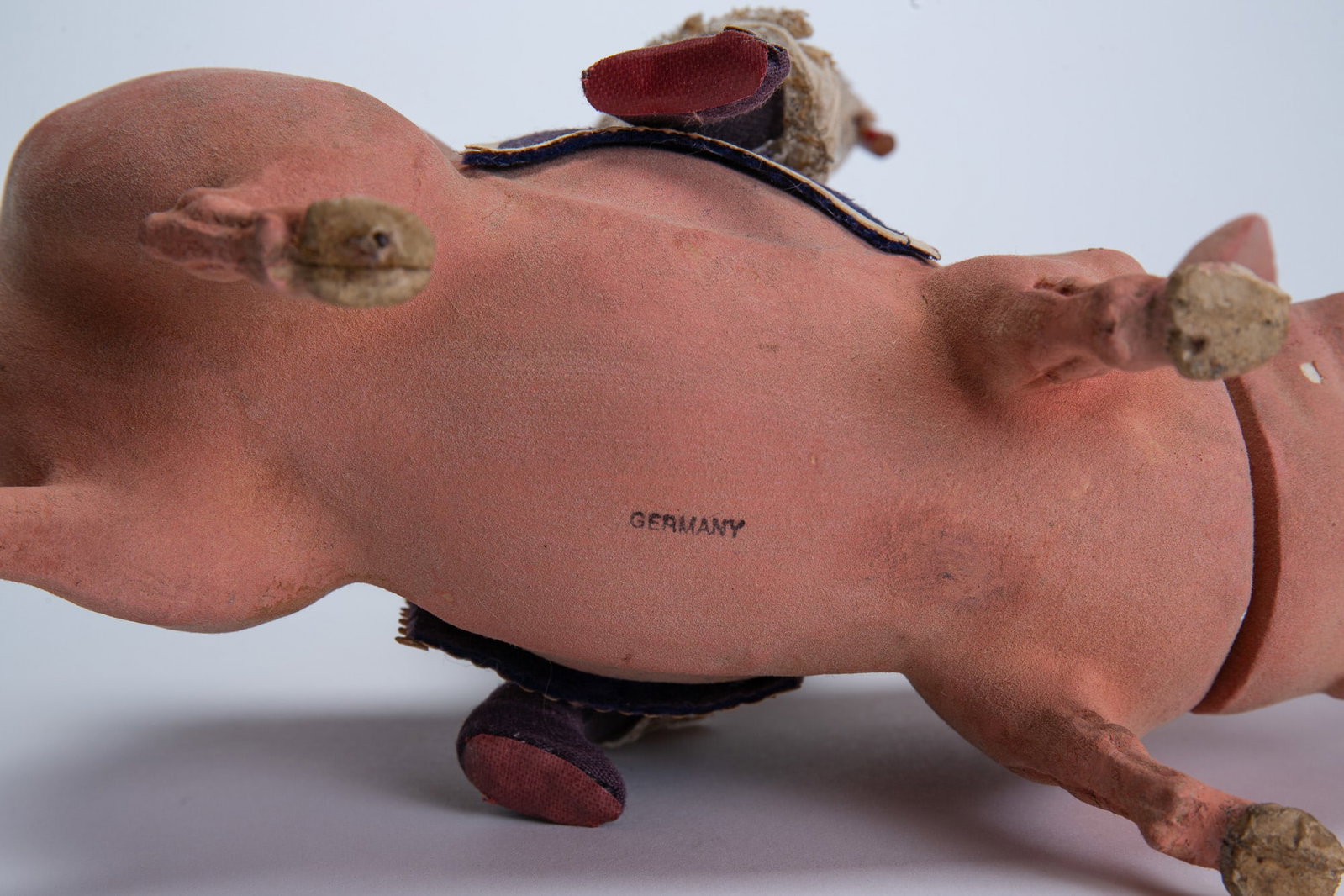 CLOWN ON PIG CANDY CONTAINER. - 9