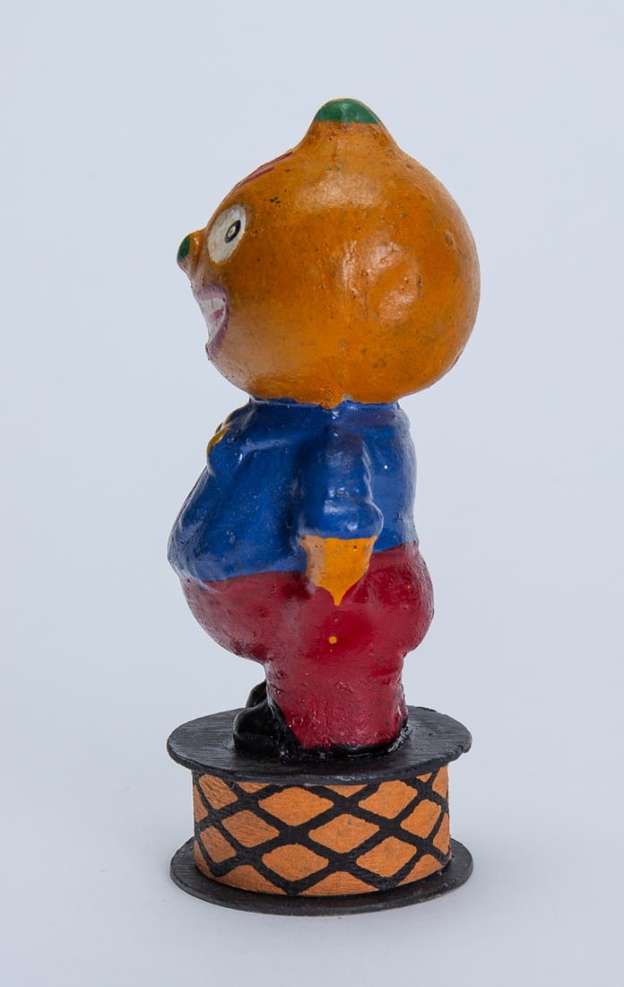 PUMPKIN MAN HALLOWEEN CANDY CONTAINER. - 5