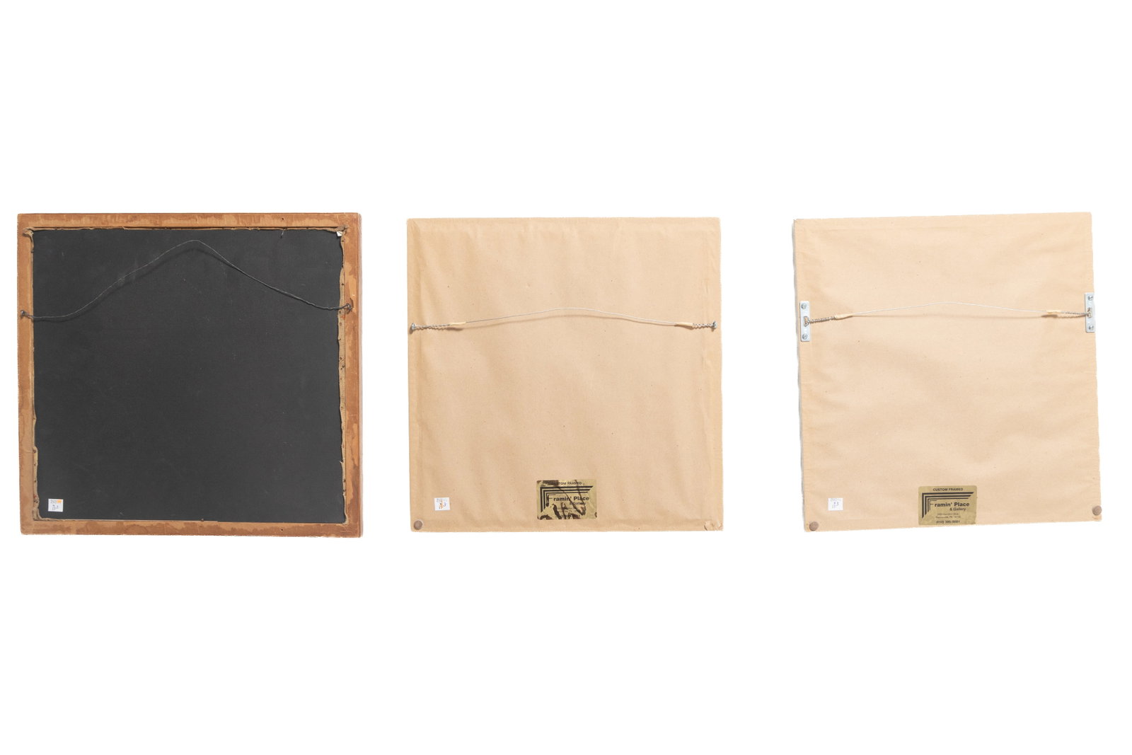 THREE NEEDLEWORK SAMPLERS. - 2