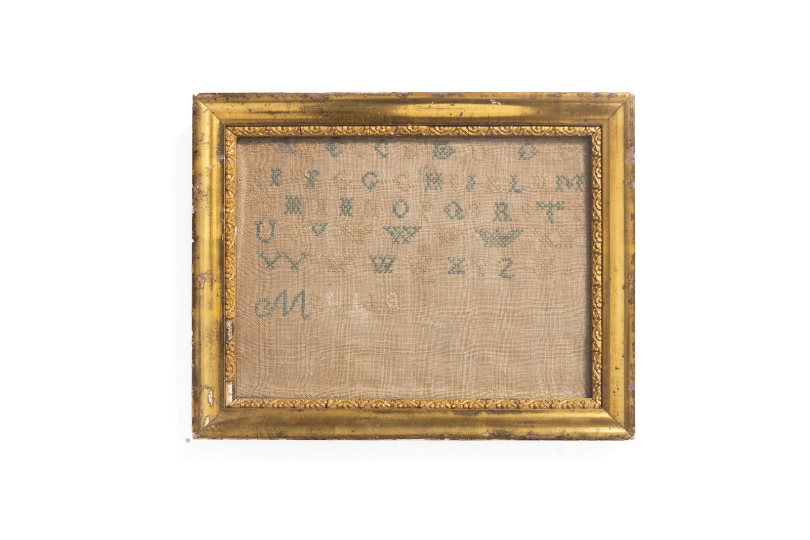 THREE NEEDLEWORK SAMPLERS. - 3