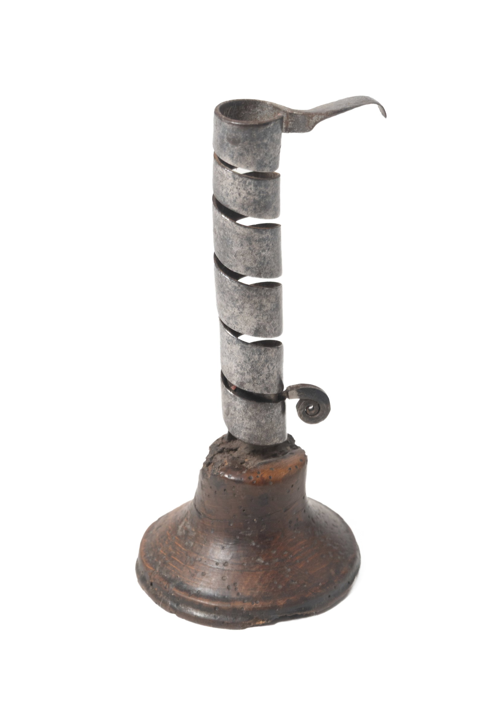 THREE EARLY LIGHTING ITEMS. - 7