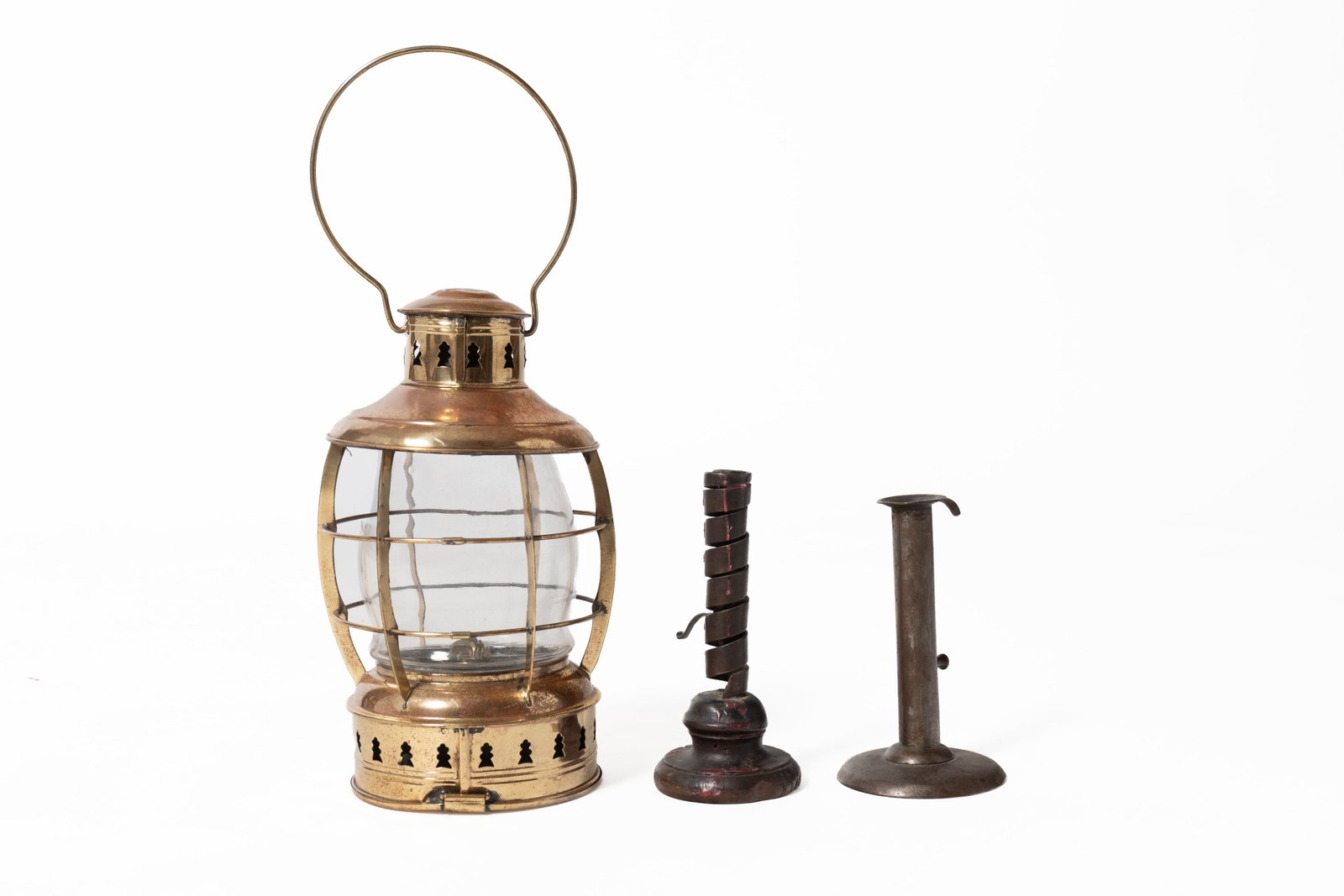 THREE LIGHTING DEVICES. (1 of 10)