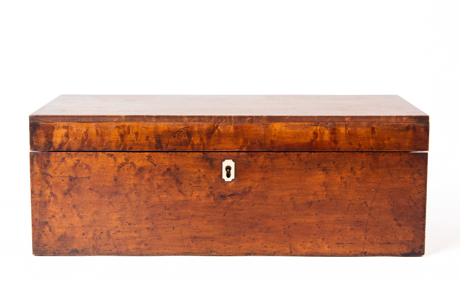 BIRD'S-EYE MAPLE LAP DESK. (1 of 5)